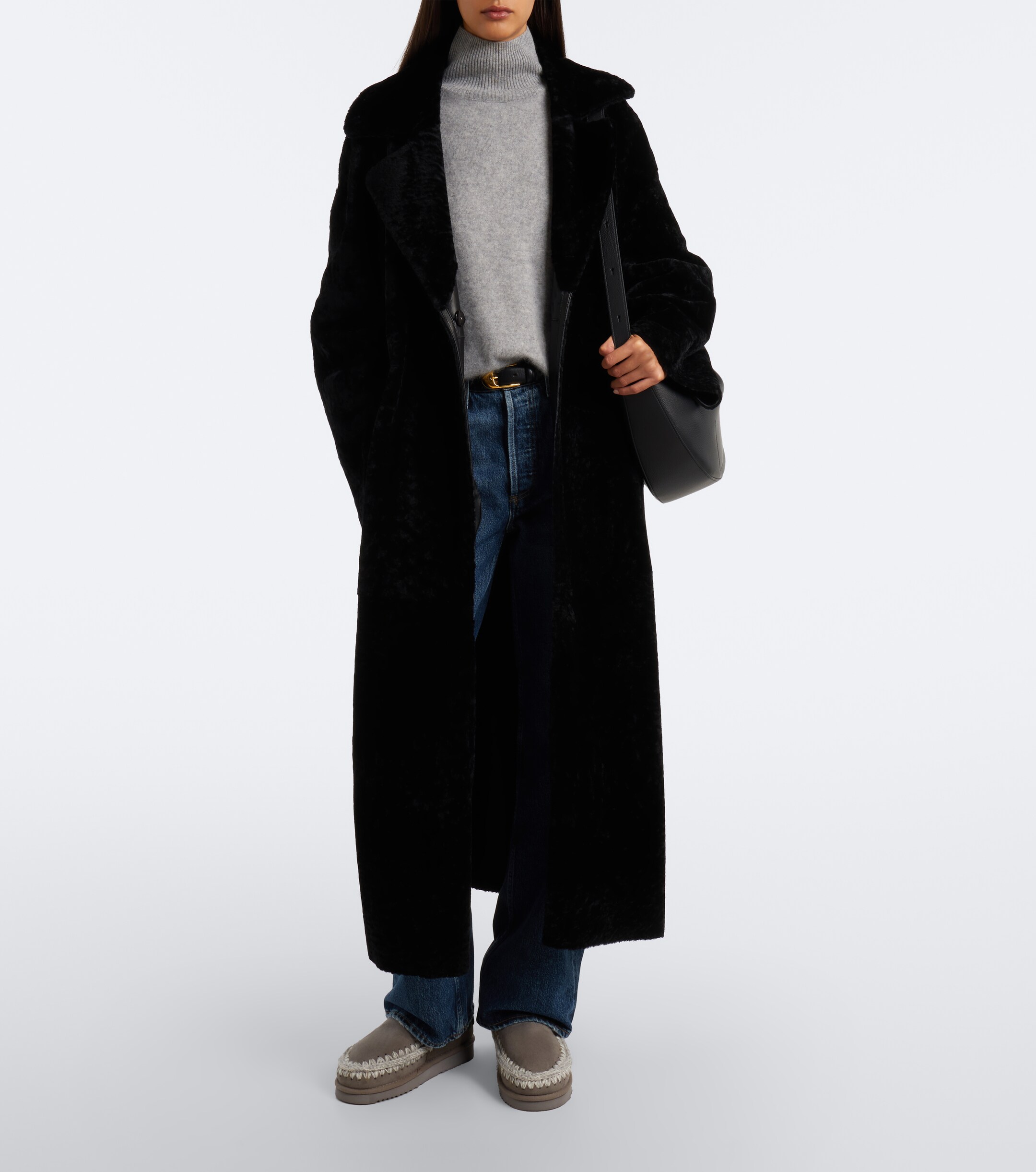 MOU Mou 18 shearling-lined suede ankle boots