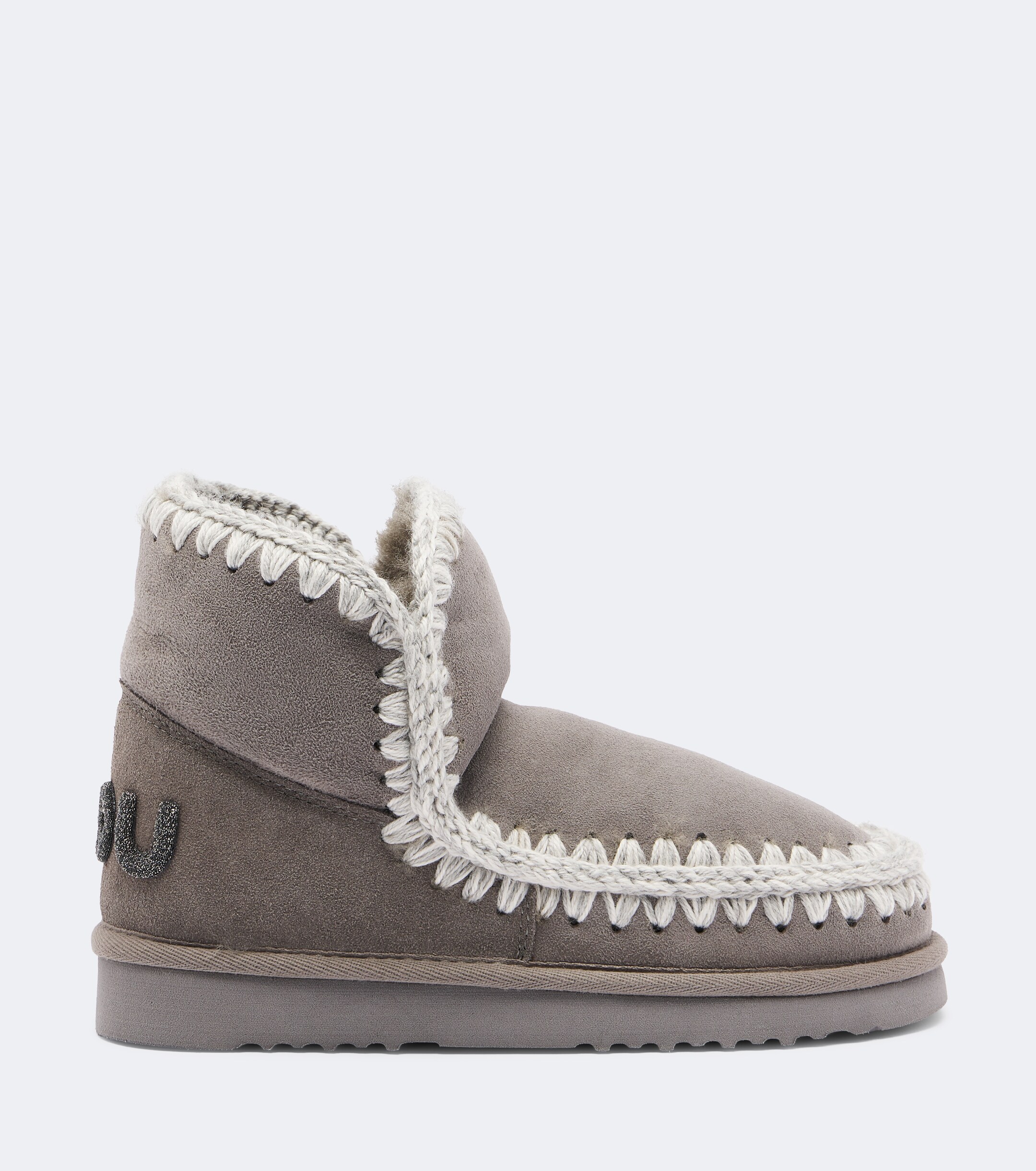 MOU Mou 18 shearling-lined suede ankle boots