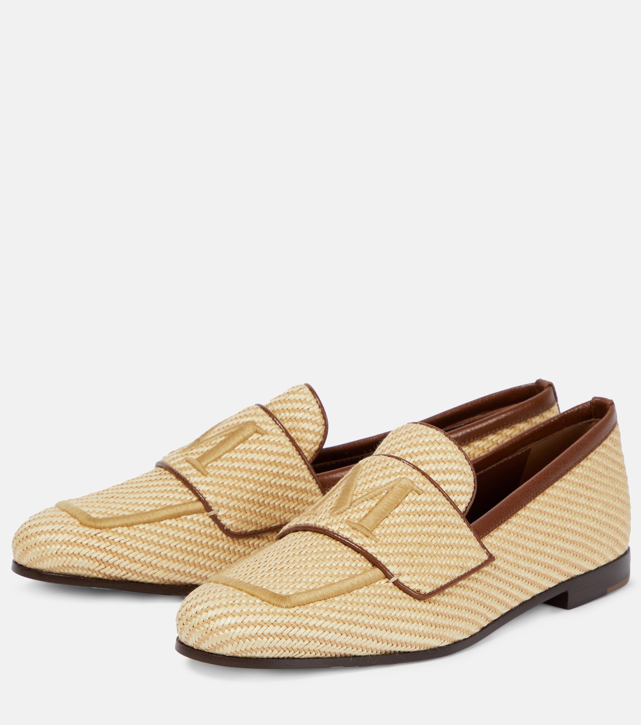 Max Mara Liza logo loafers thumbnail