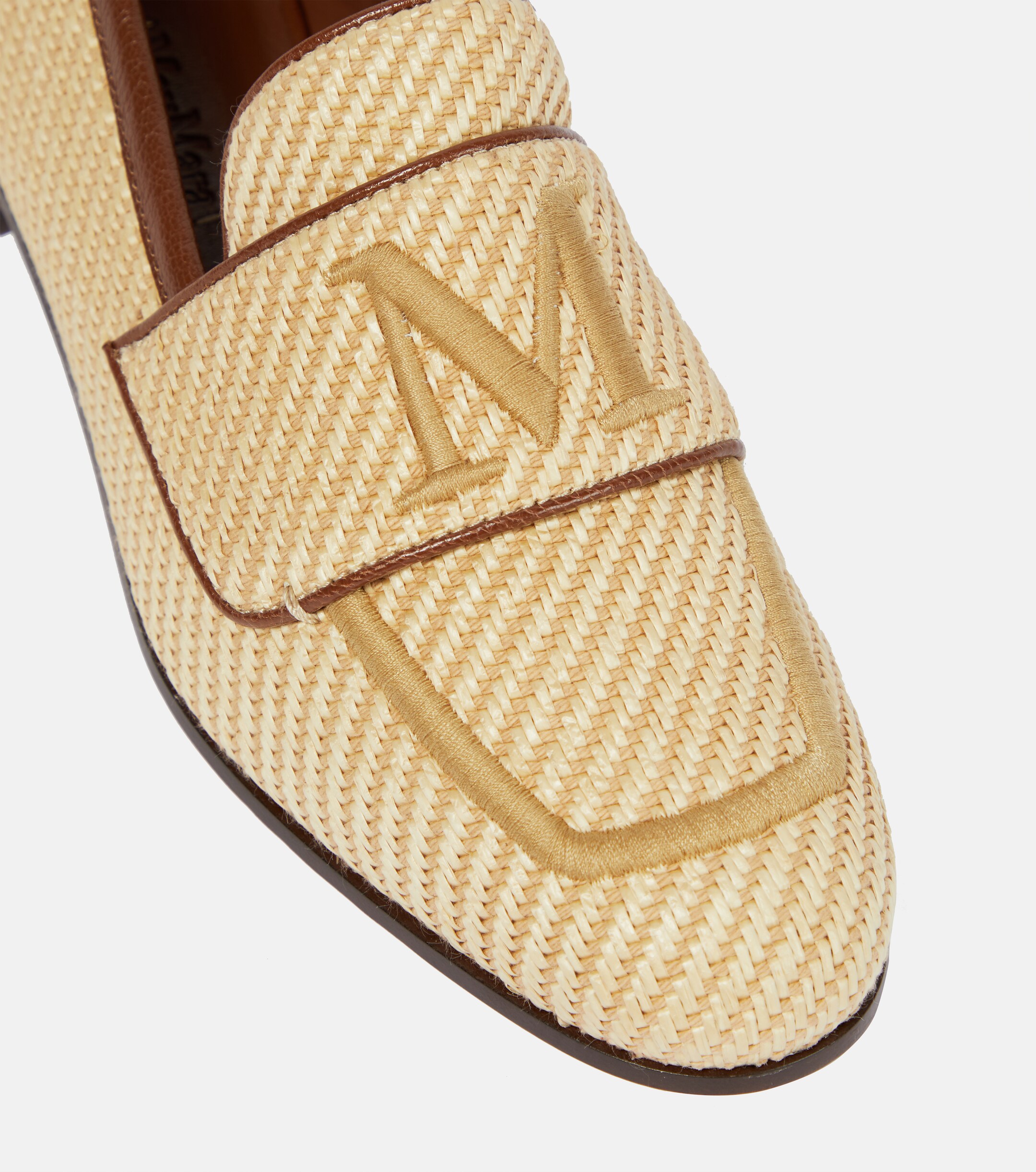 Max Mara Liza logo loafers thumbnail