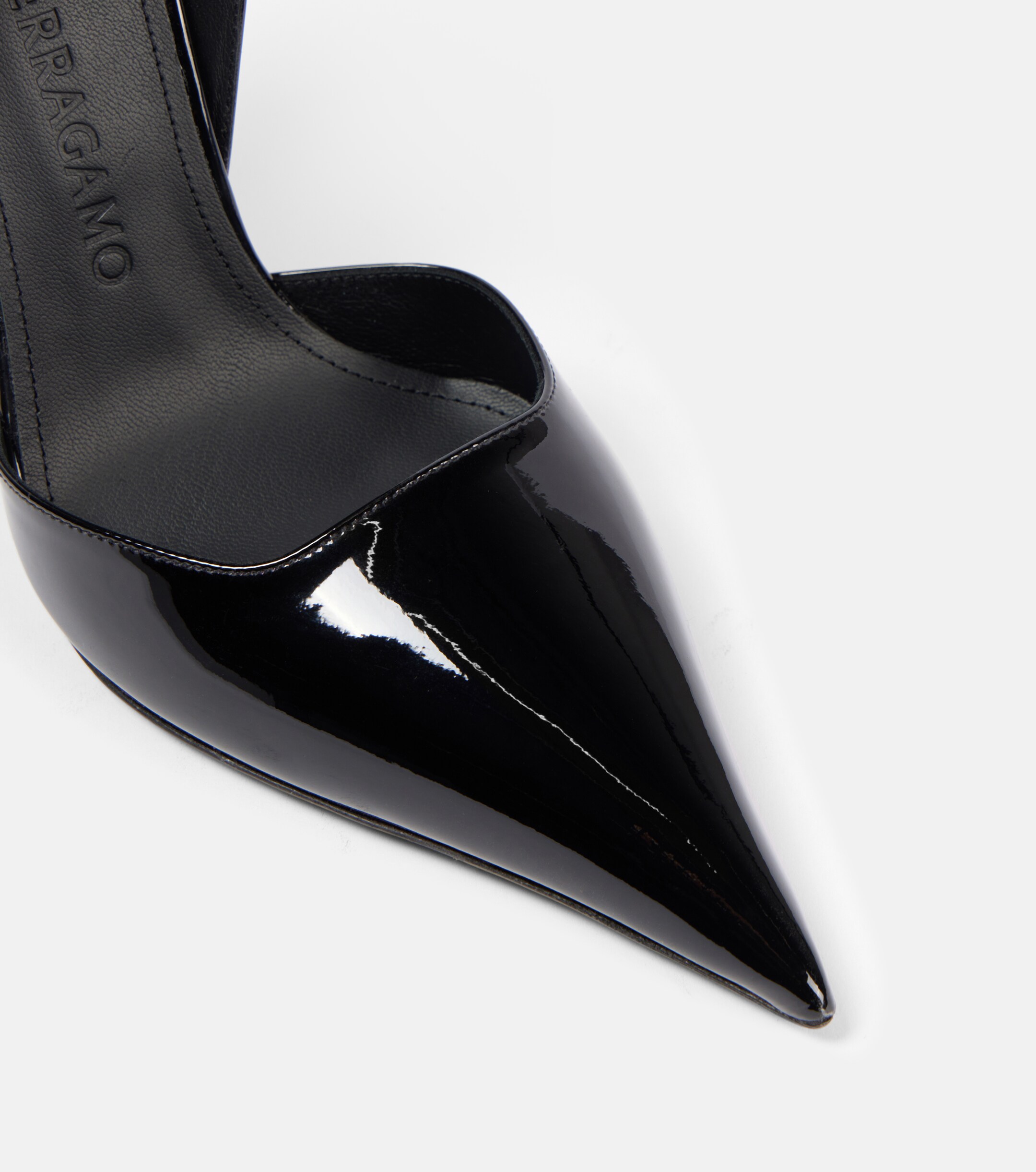 Ferragamo Patent leather wedges thumbnail