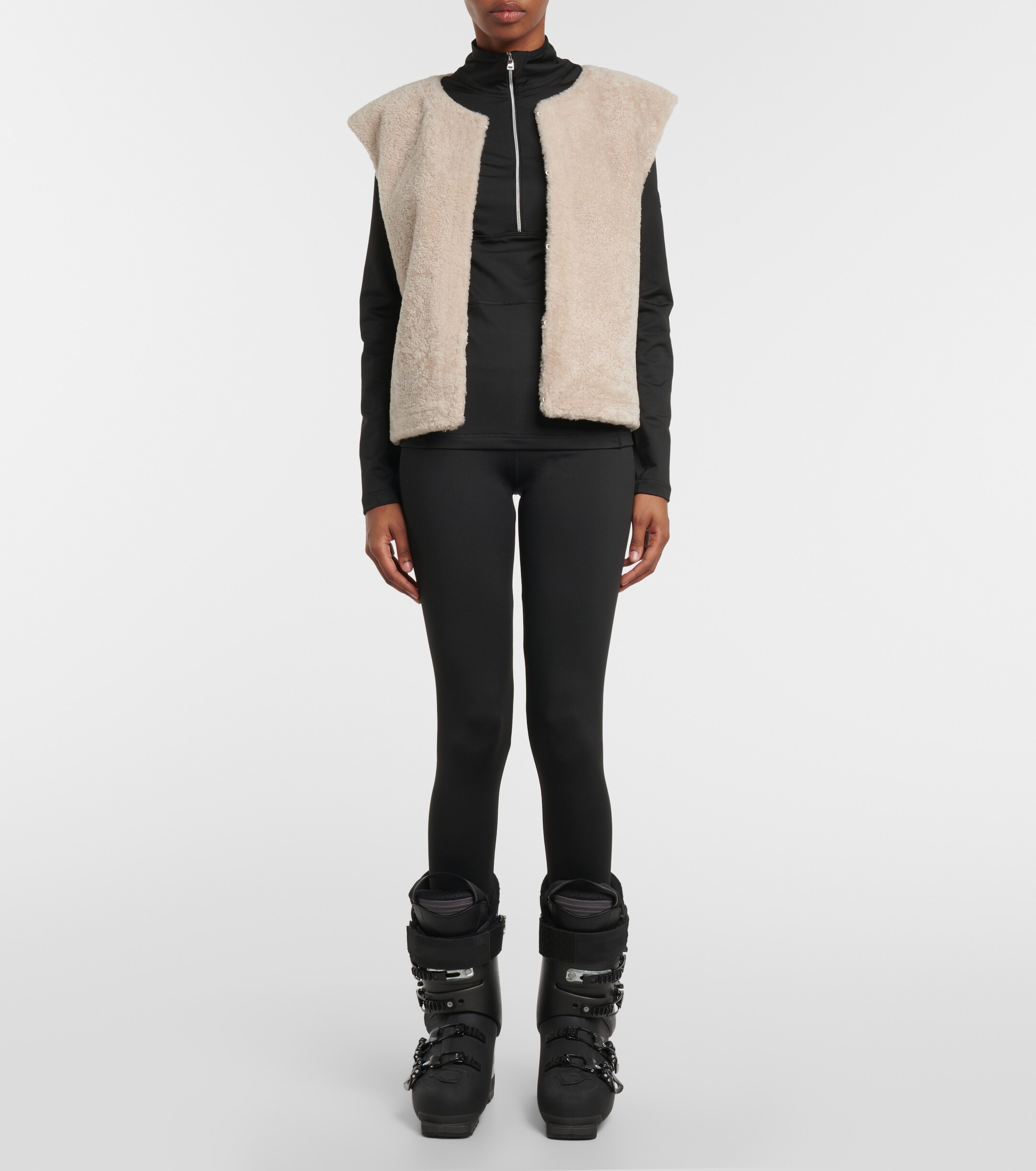 JETSET Jet Set Ginger Halfzip slim top