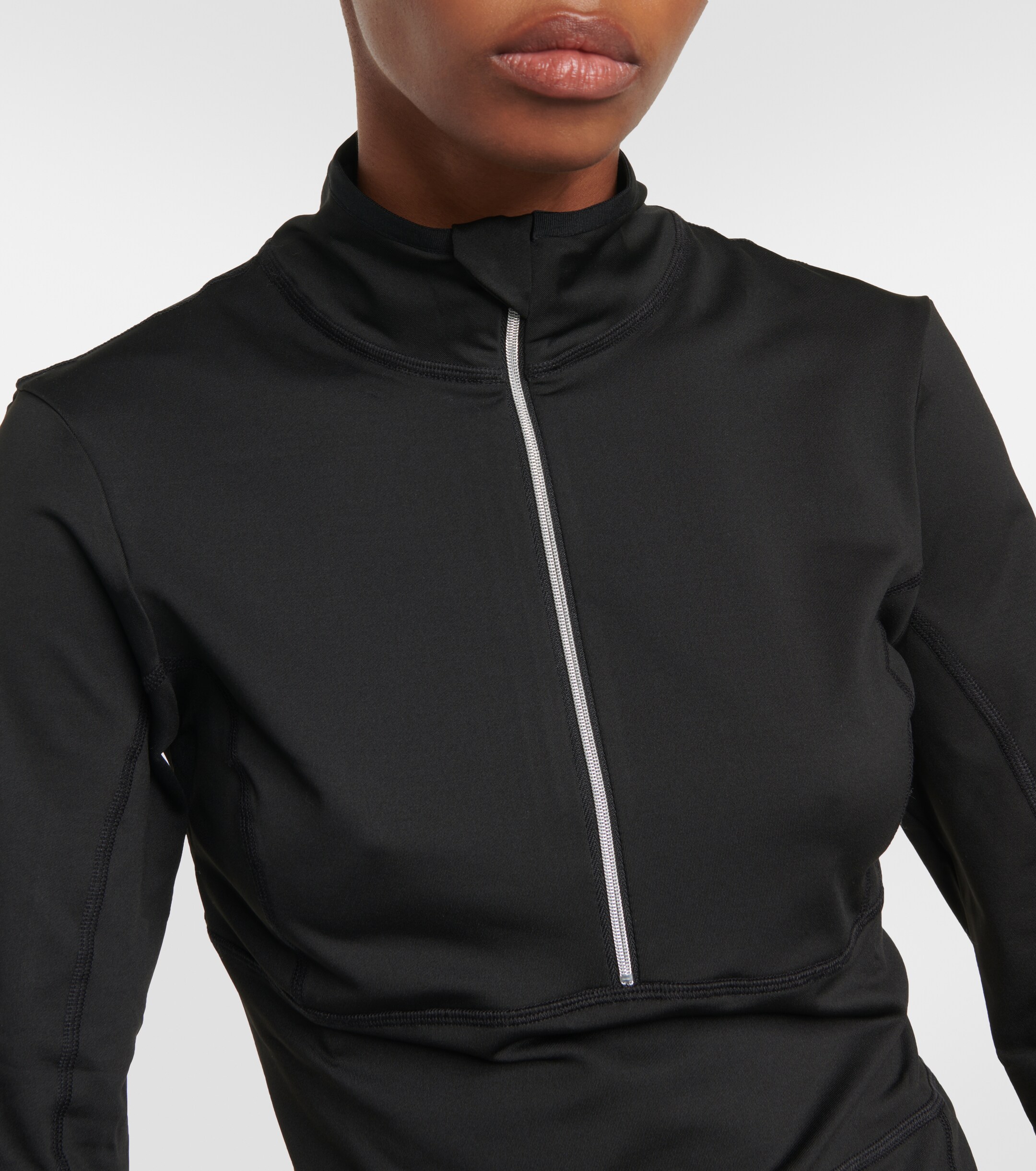 JETSET Jet Set Ginger Halfzip slim top