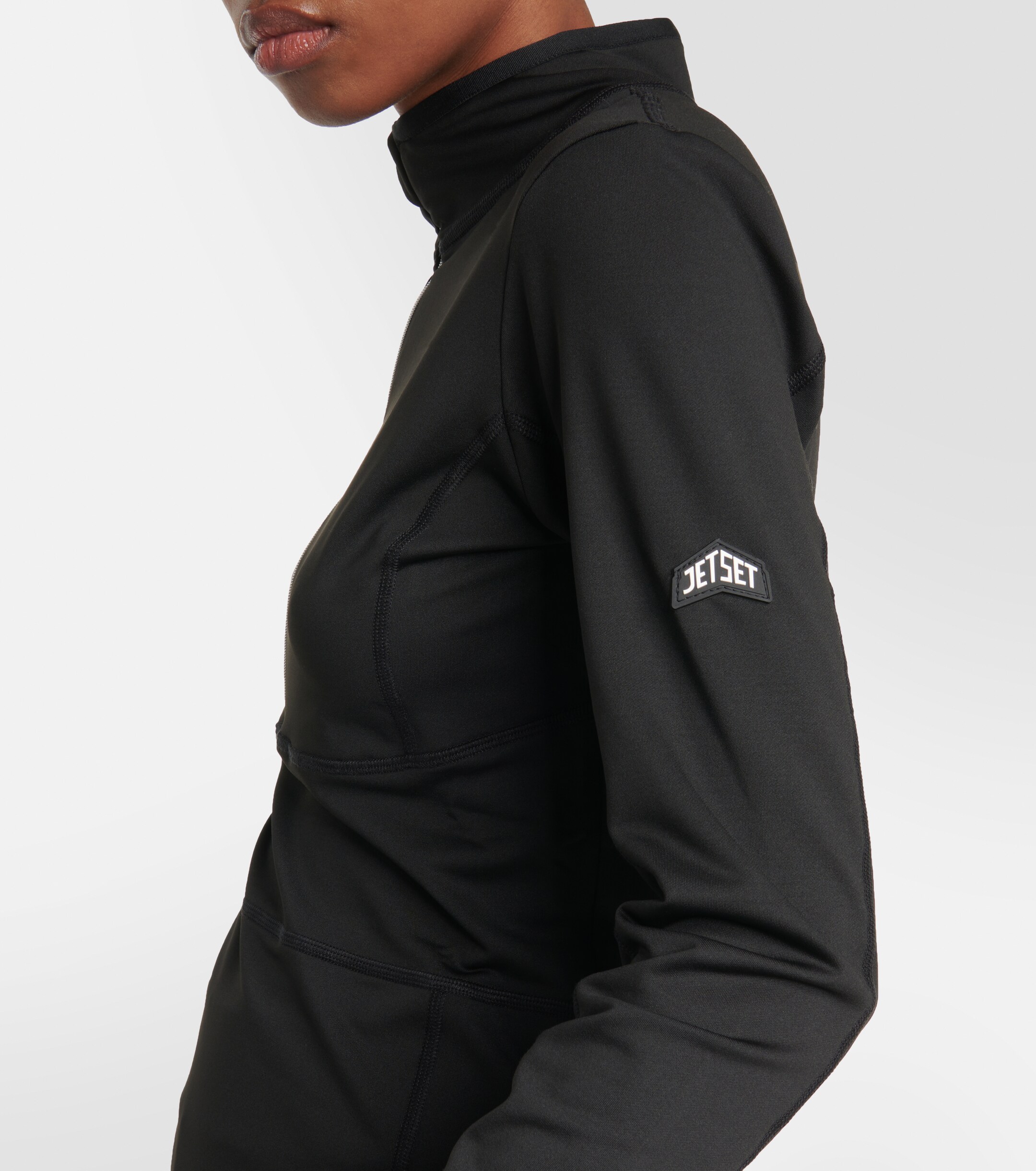 JETSET Jet Set Ginger Halfzip slim top