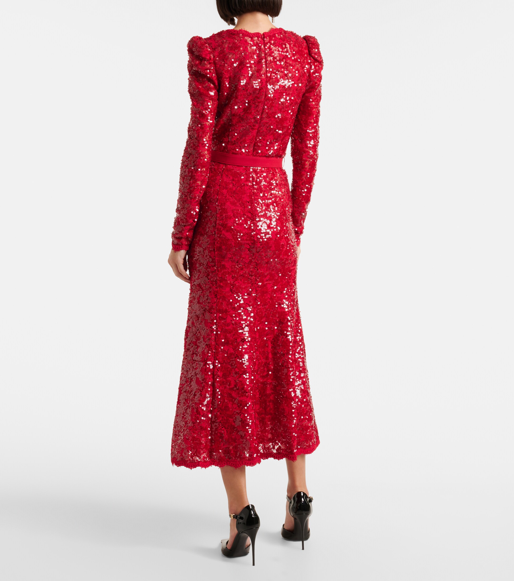 Rebecca Vallance x Nicky Hilton Leyla sequined midi dress