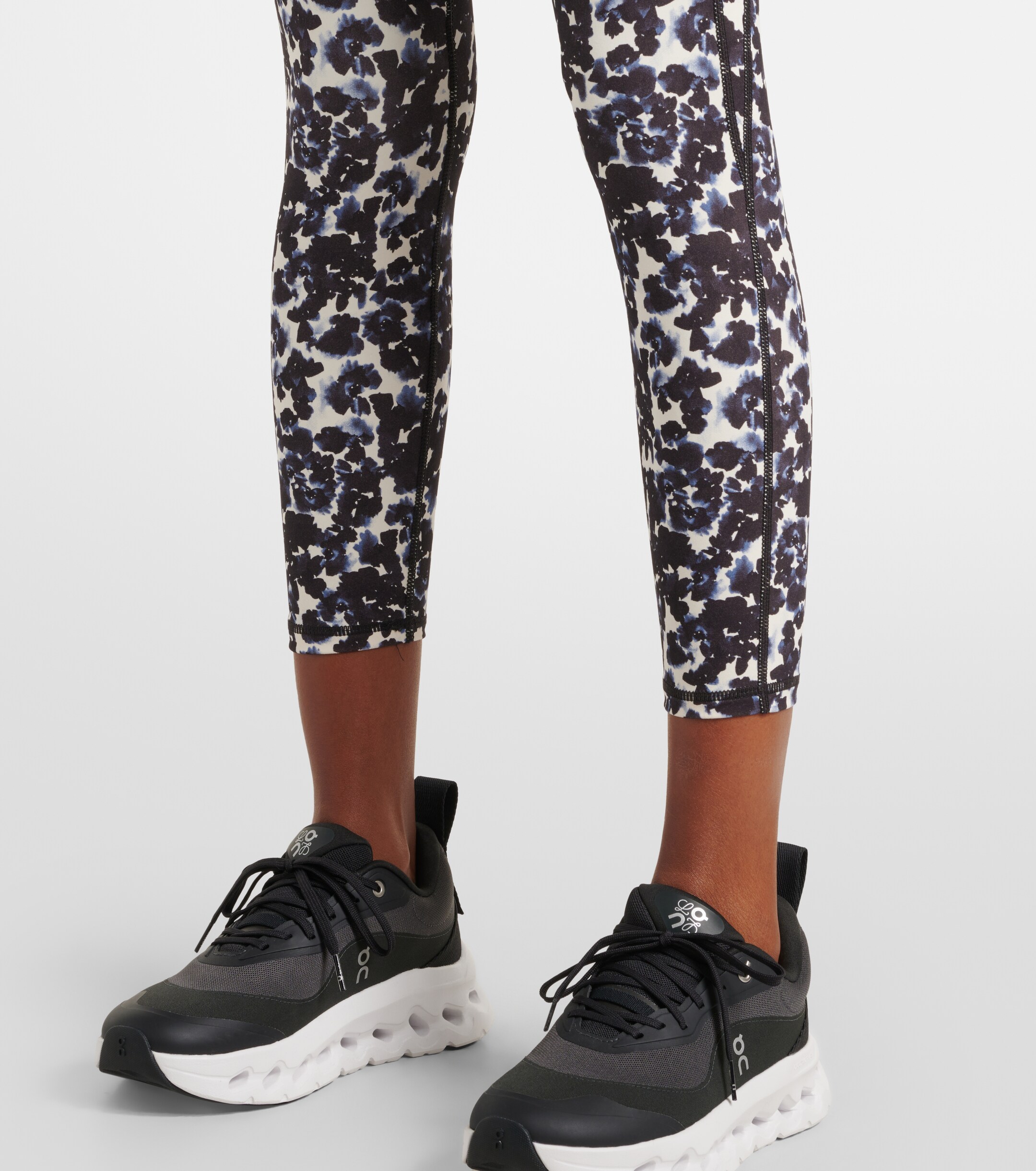 Varley Varley Printed high-rise leggings