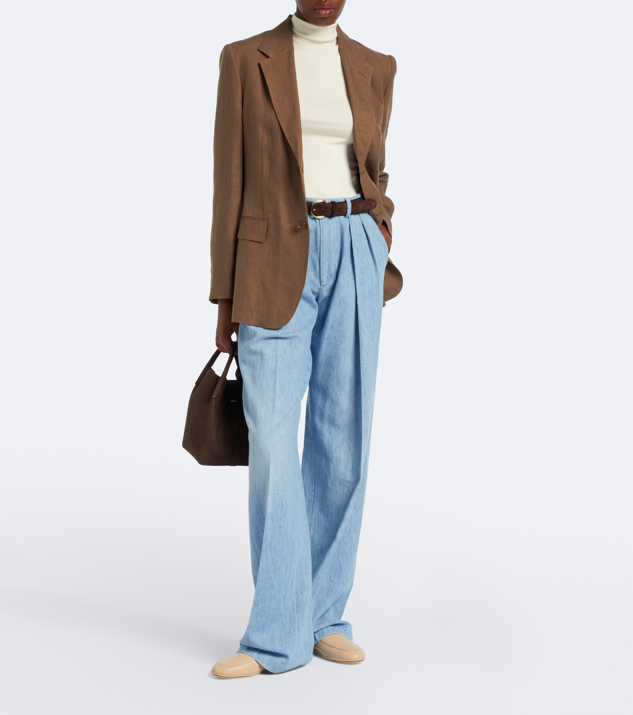 Ralph Lauren Collection Ralph Lauren Collection Naomie silk-blend turtleneck top