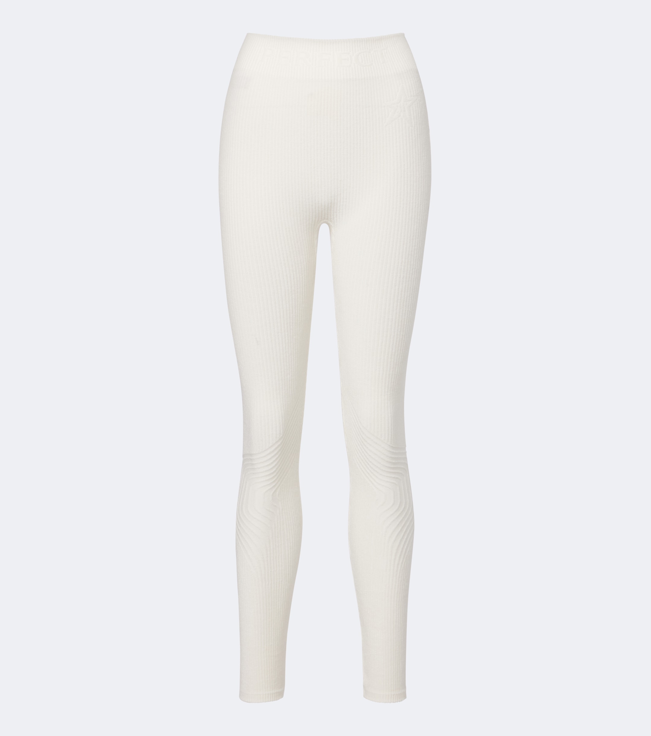PERFECT MOMENT Perfect Moment Ribbed-knit ski leggings