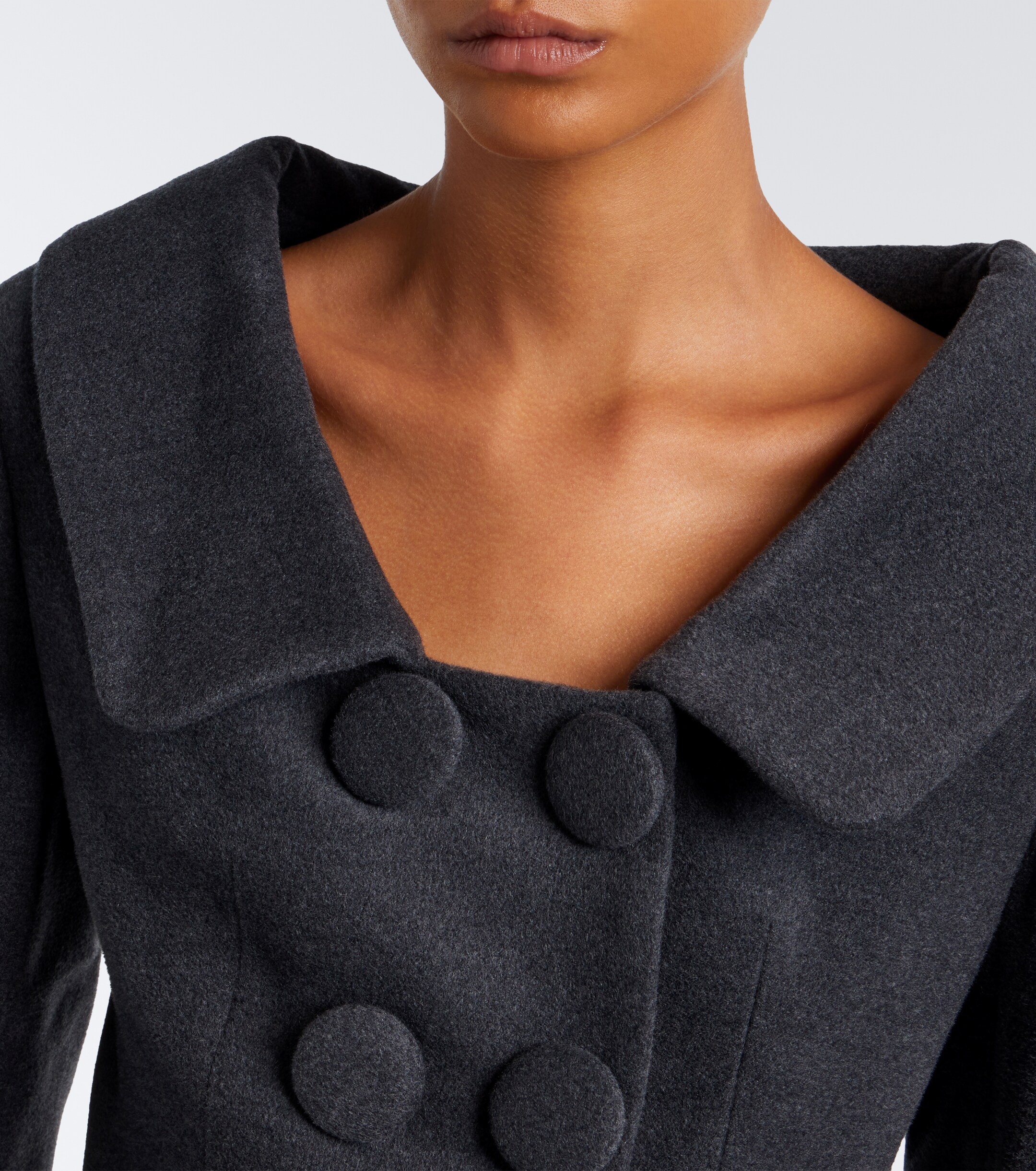 SHUSHU/TONG Shushu/Tong Double-breasted wool and silk-blend blazer