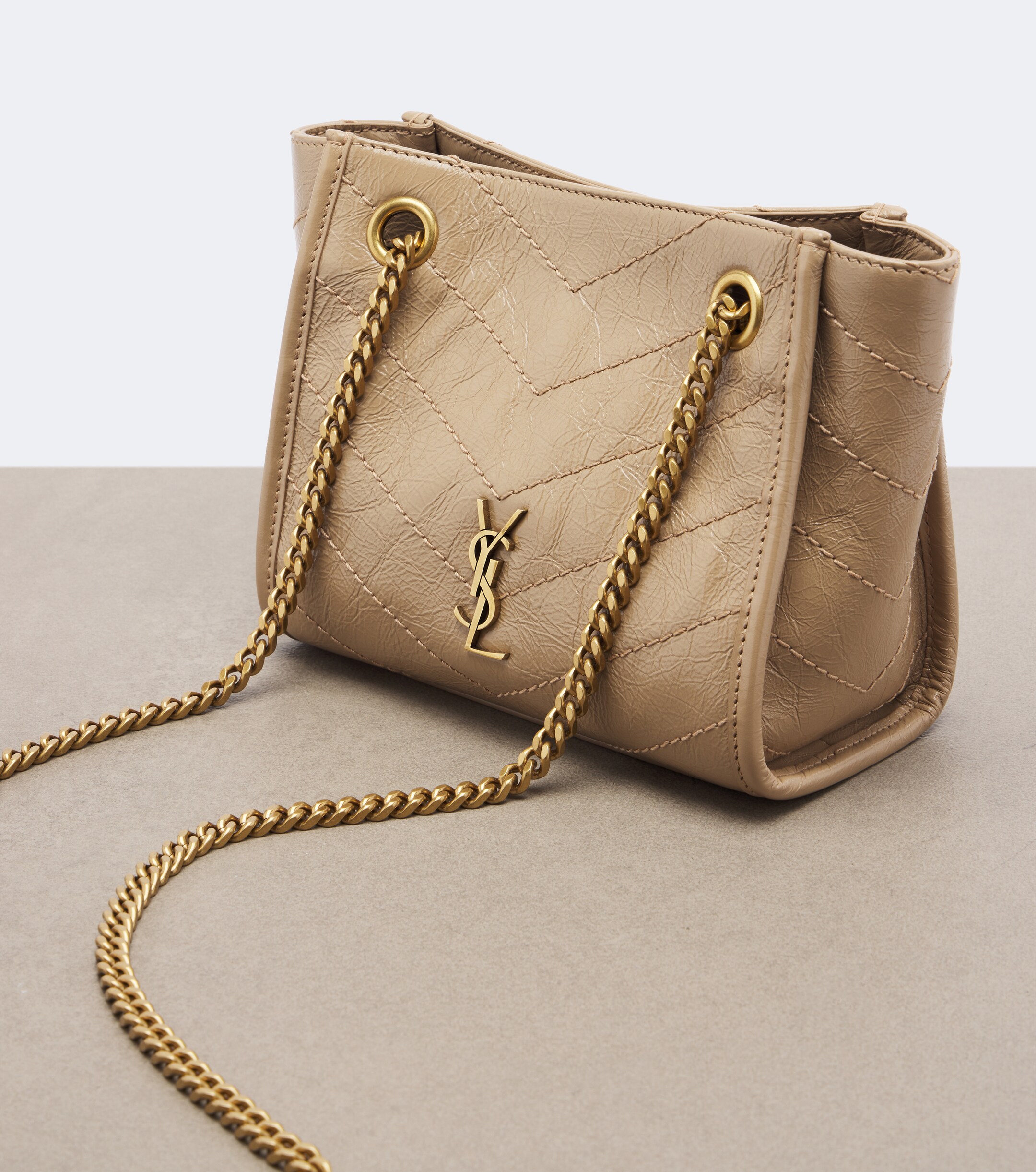 Saint Laurent Saint Laurent Niki Mini leather shoulder bag