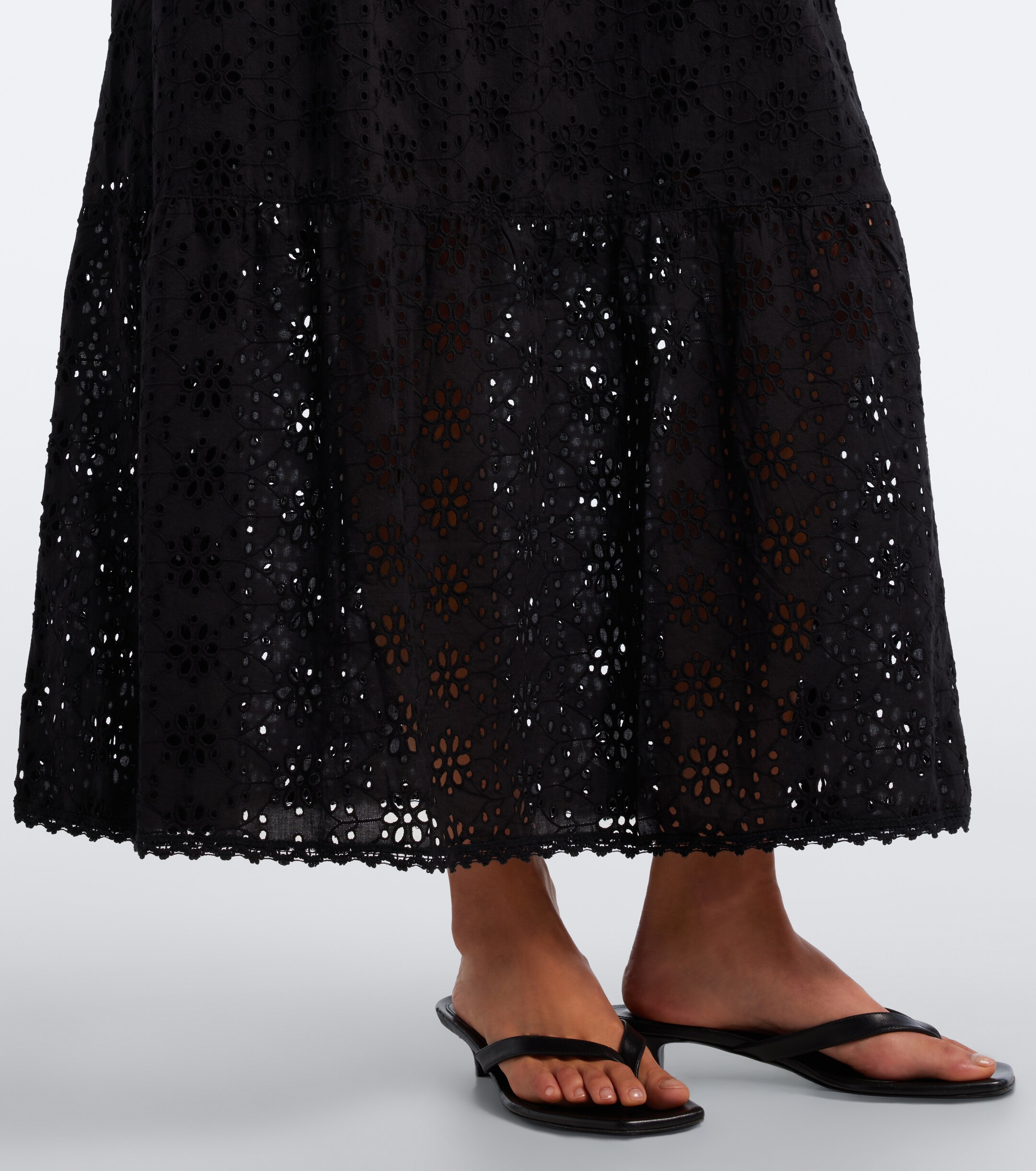 Melissa Odabash Melissa Odabash Larna broderie anglaise cotton midi dress
