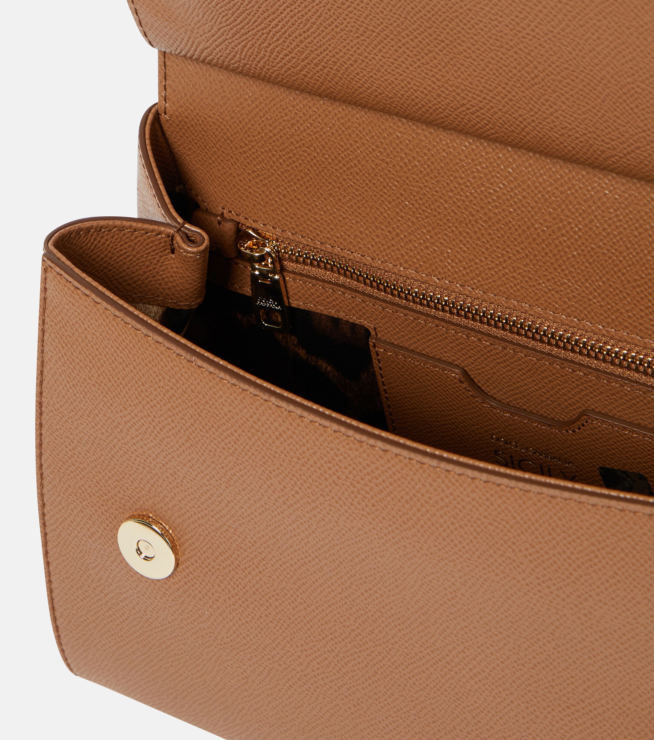 Dolce&Gabbana Sicily Large leather shoulder bag