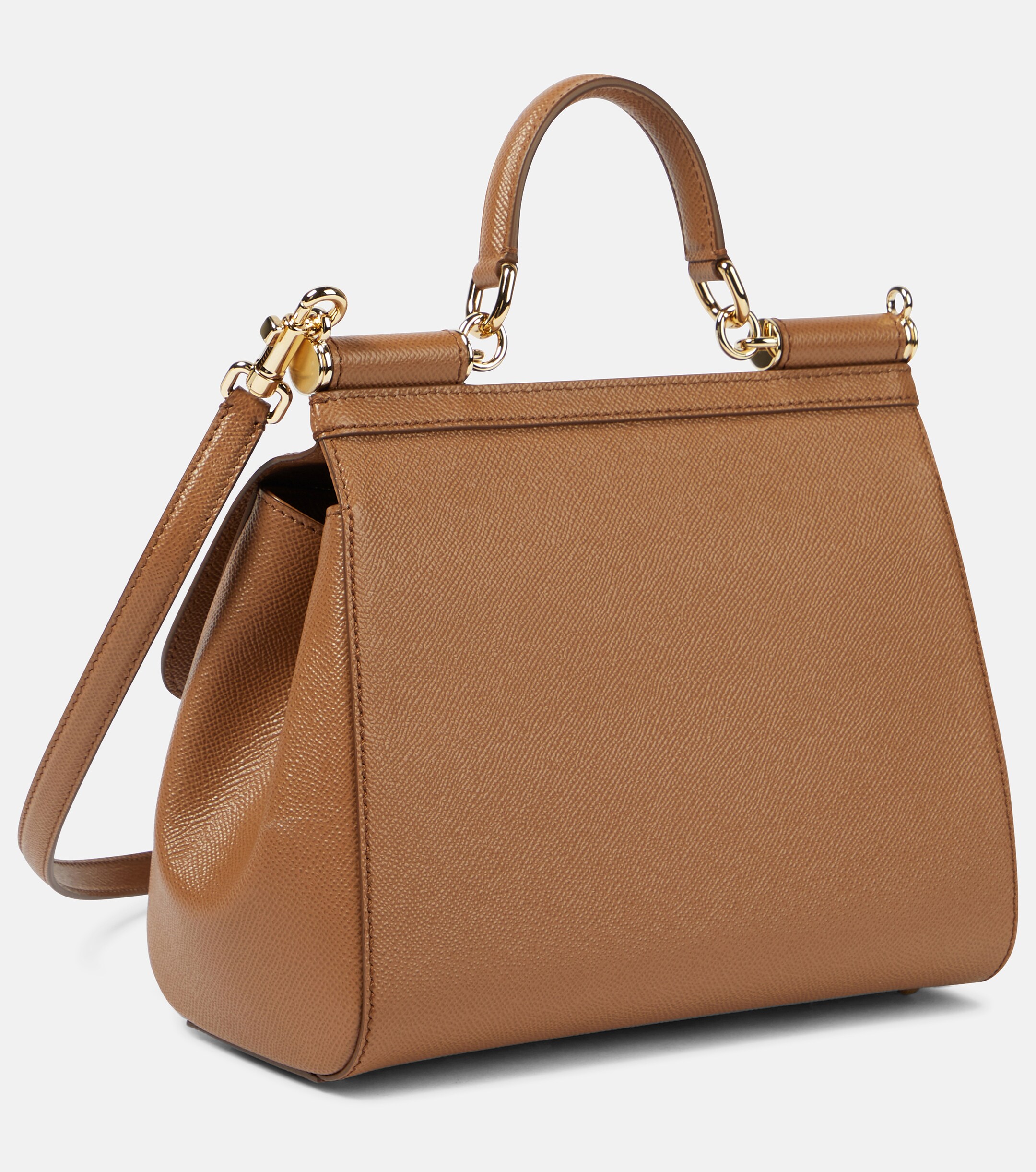 Dolce&Gabbana Sicily Large leather shoulder bag
