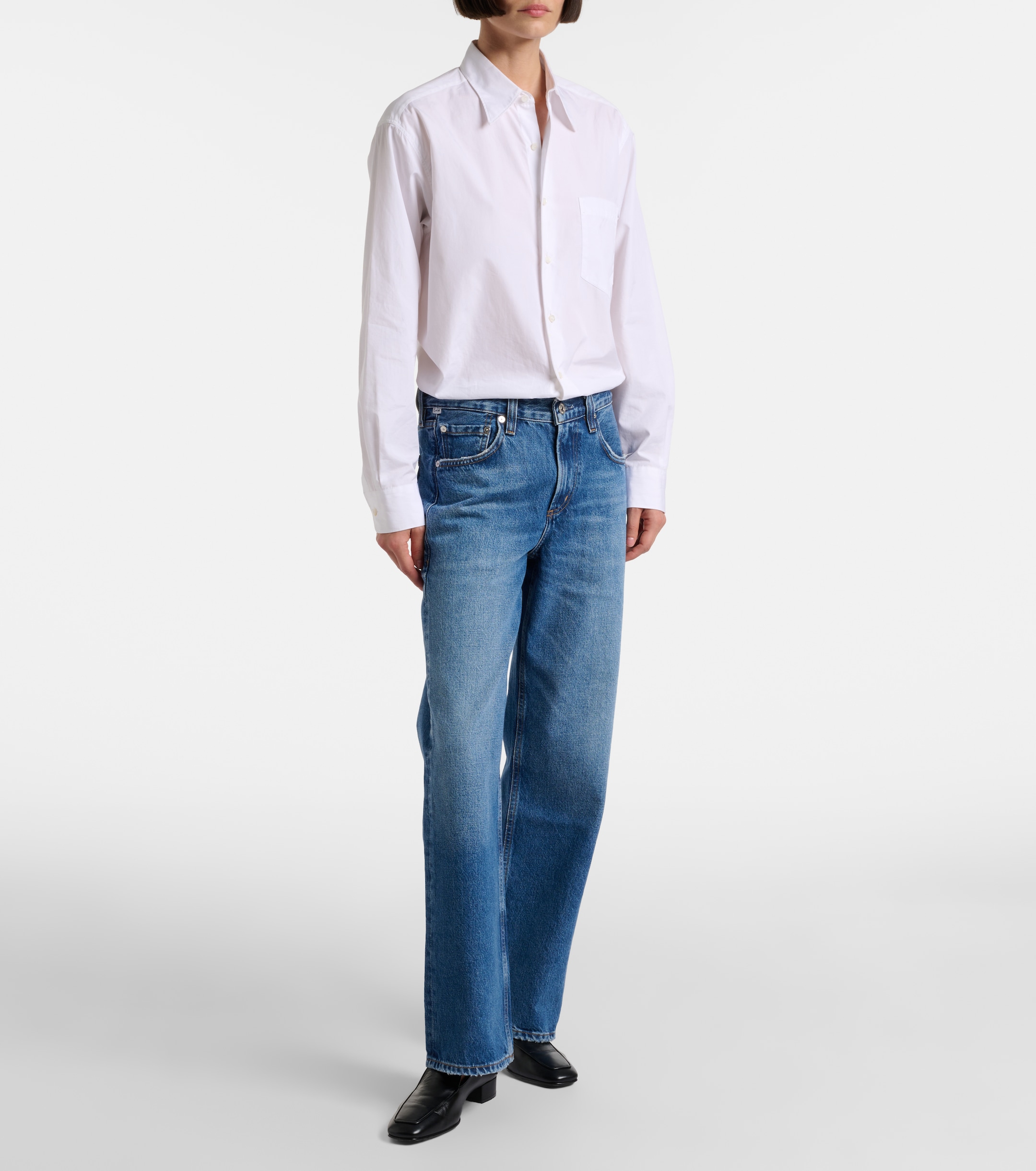 Citizens Of Humanity Lindz low-rise wide-leg jeans