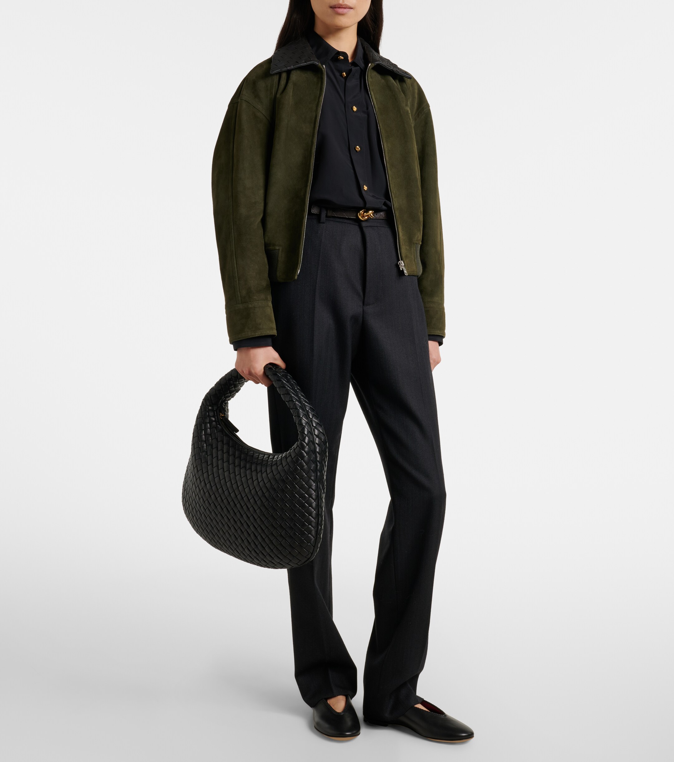Bottega Veneta Veneta Medium leather shoulder bag