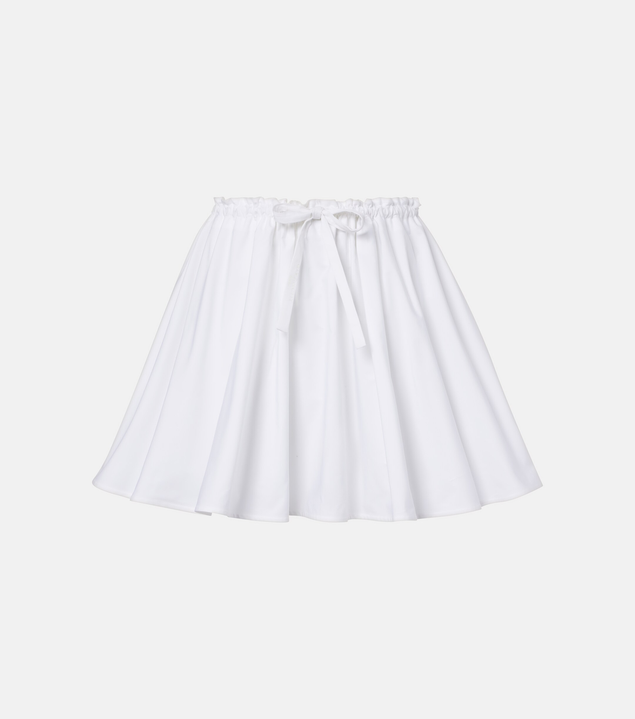 Givenchy Givenchy Pleated cotton poplin miniskirt