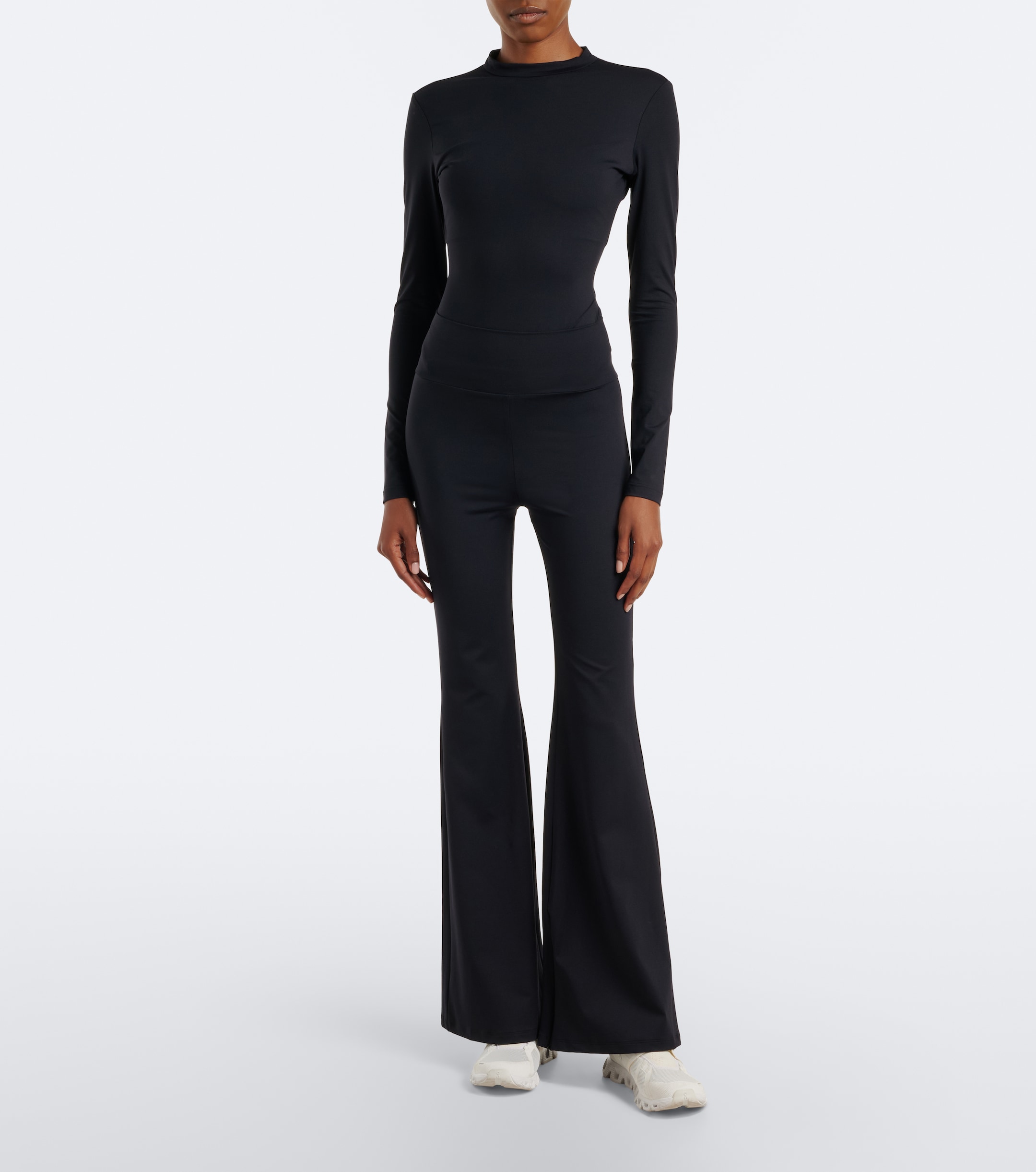 NORBA Norba High-rise flared leggings