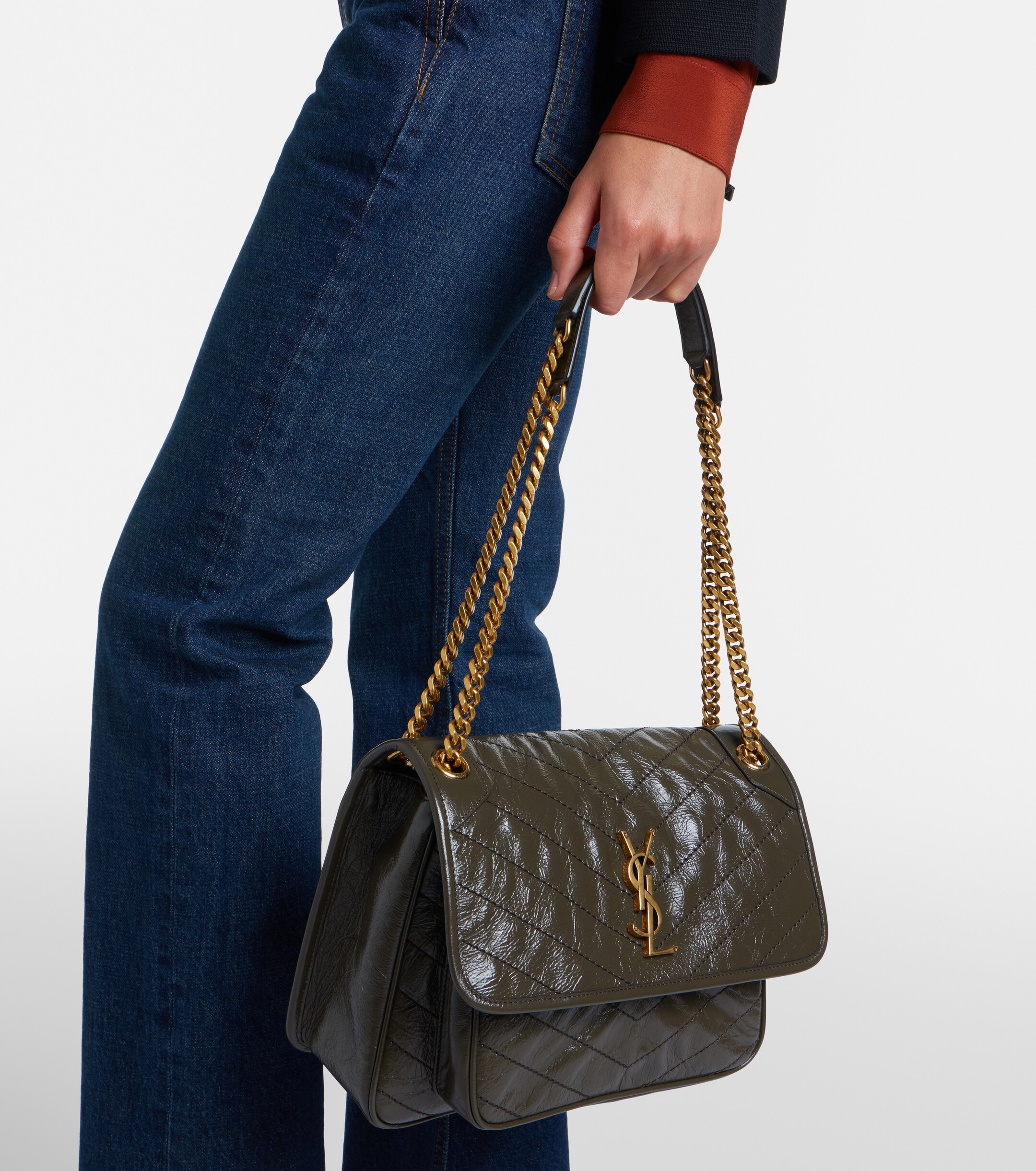 Saint Laurent Niki Medium leather shoulder bag