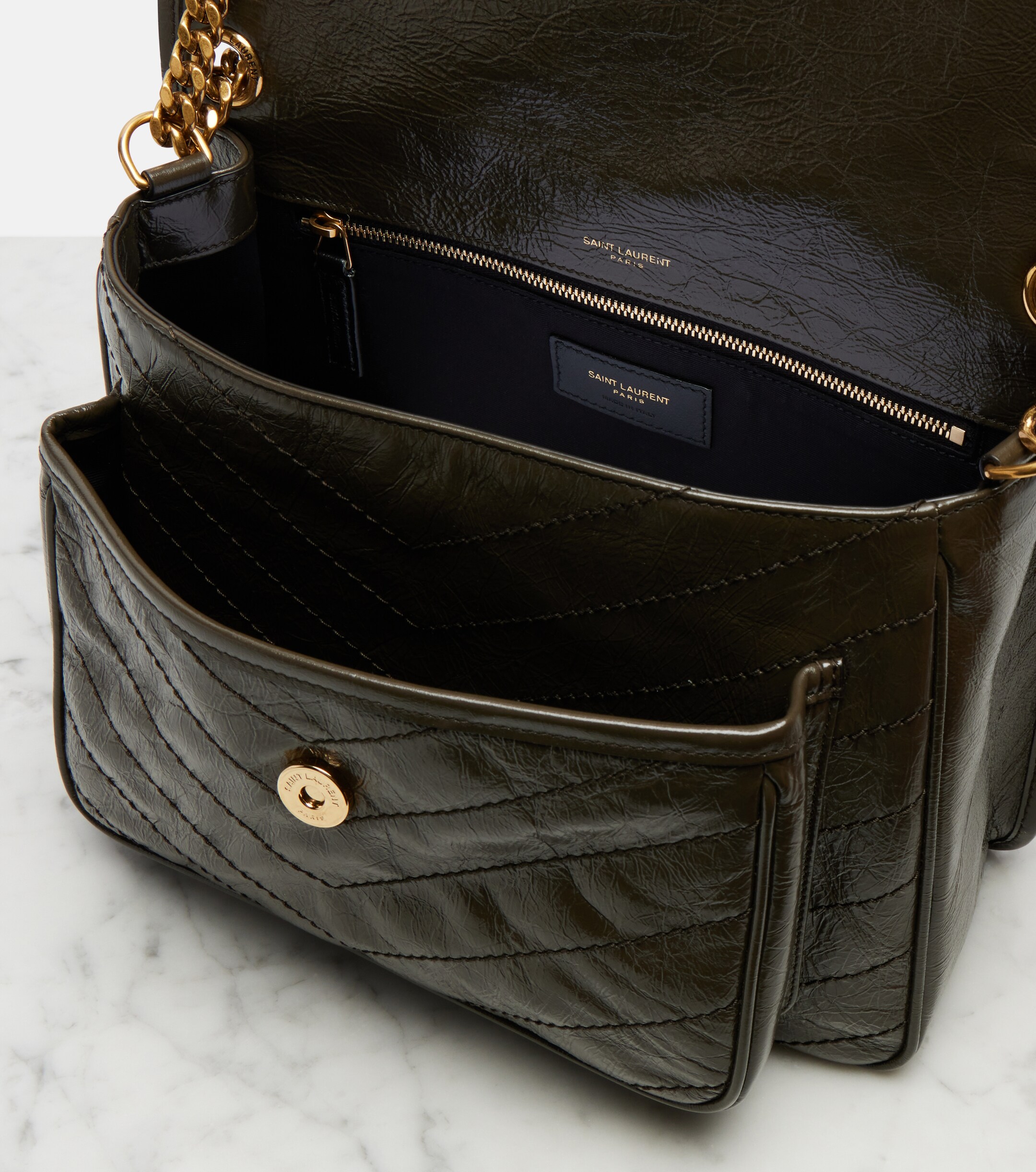 Saint Laurent Niki Medium leather shoulder bag