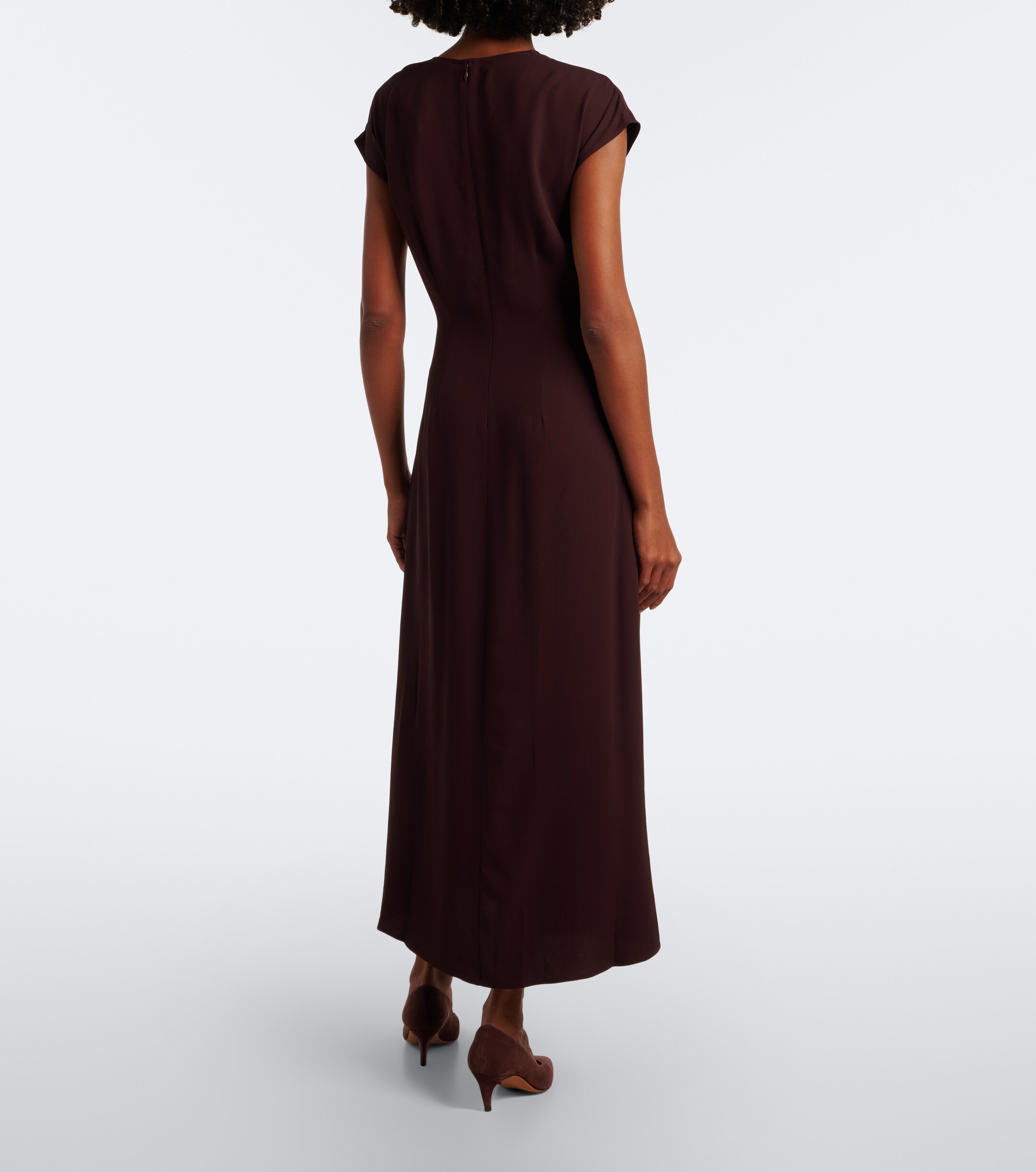 JOSEPH Joseph Taipan crêpe midi dress