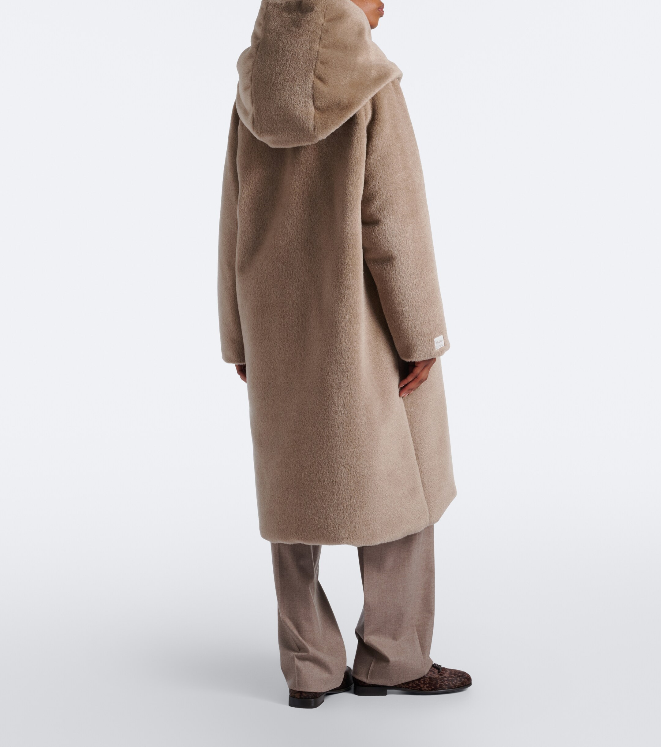 Max Mara Max Mara The Cube reversible alpaca and wool down coat