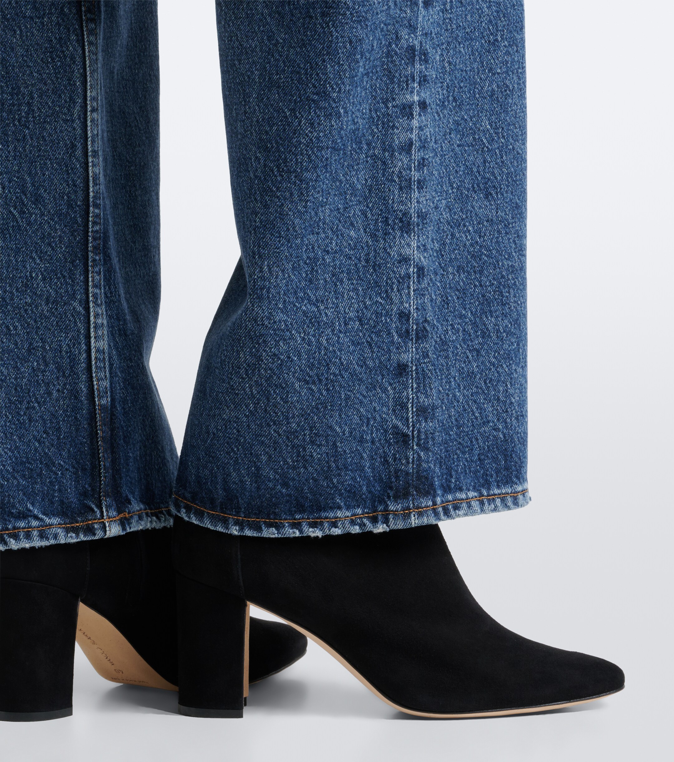 MANOLO BLAHNIK Manolo Blahnik Rosie suede ankle boots