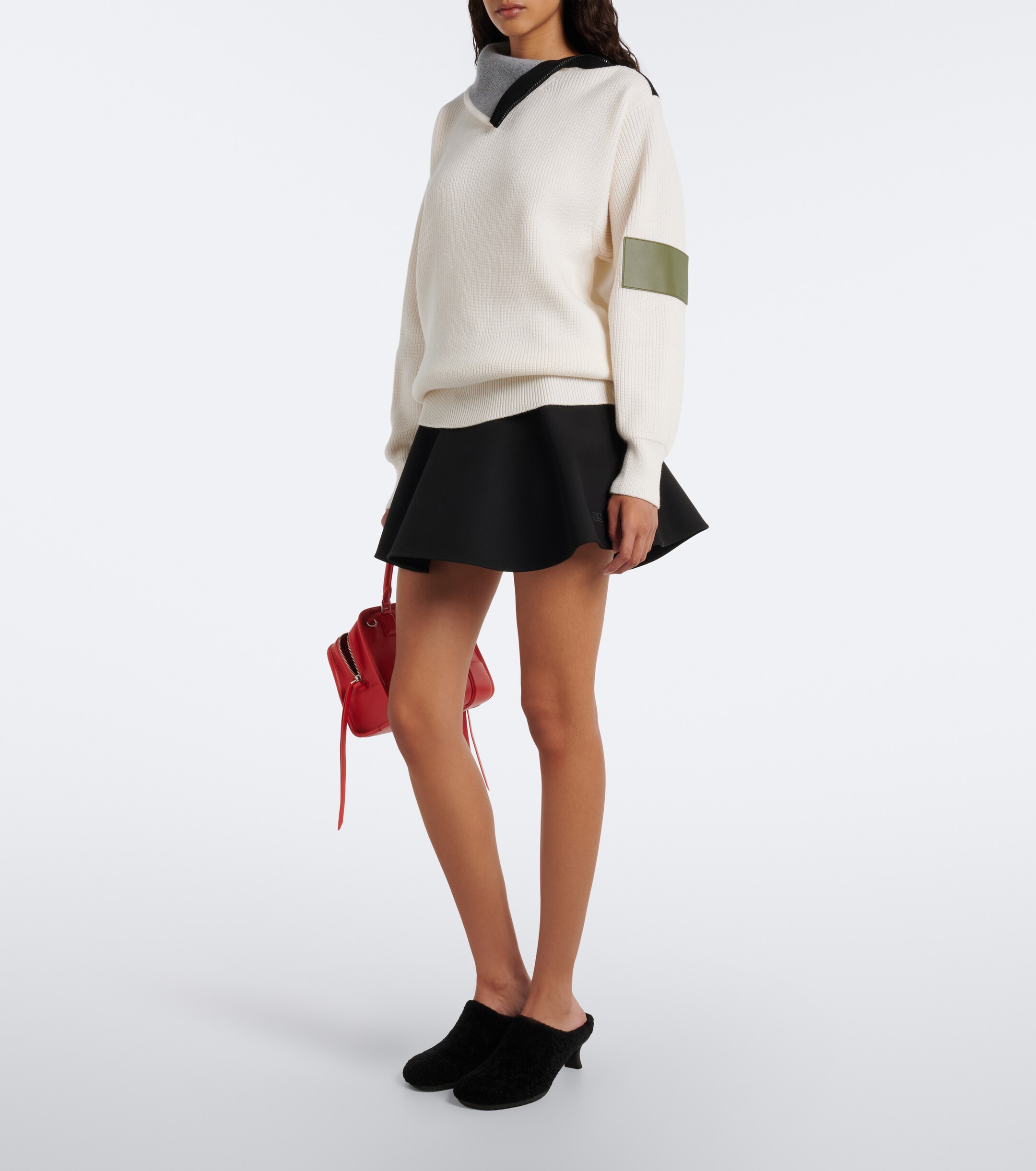 Loewe Loewe Dive shearling mules