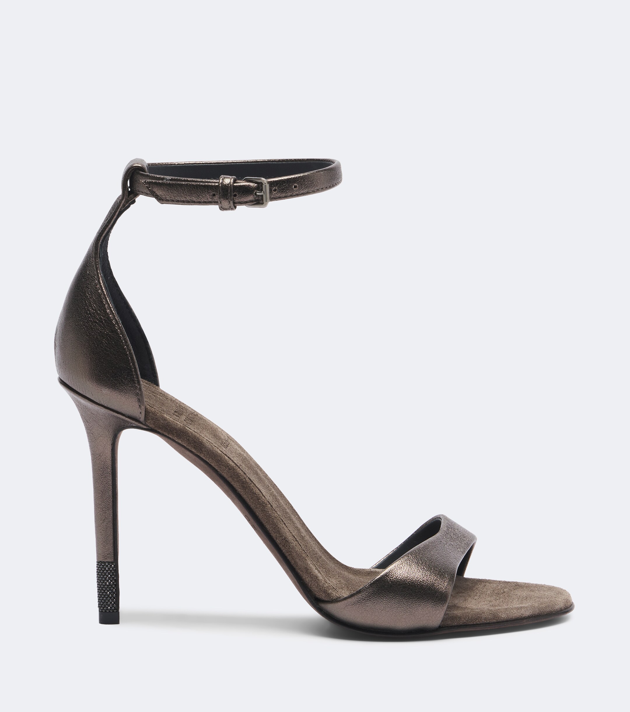 Brunello Cucinelli Brunello Cucinelli Monili metallic leather sandals