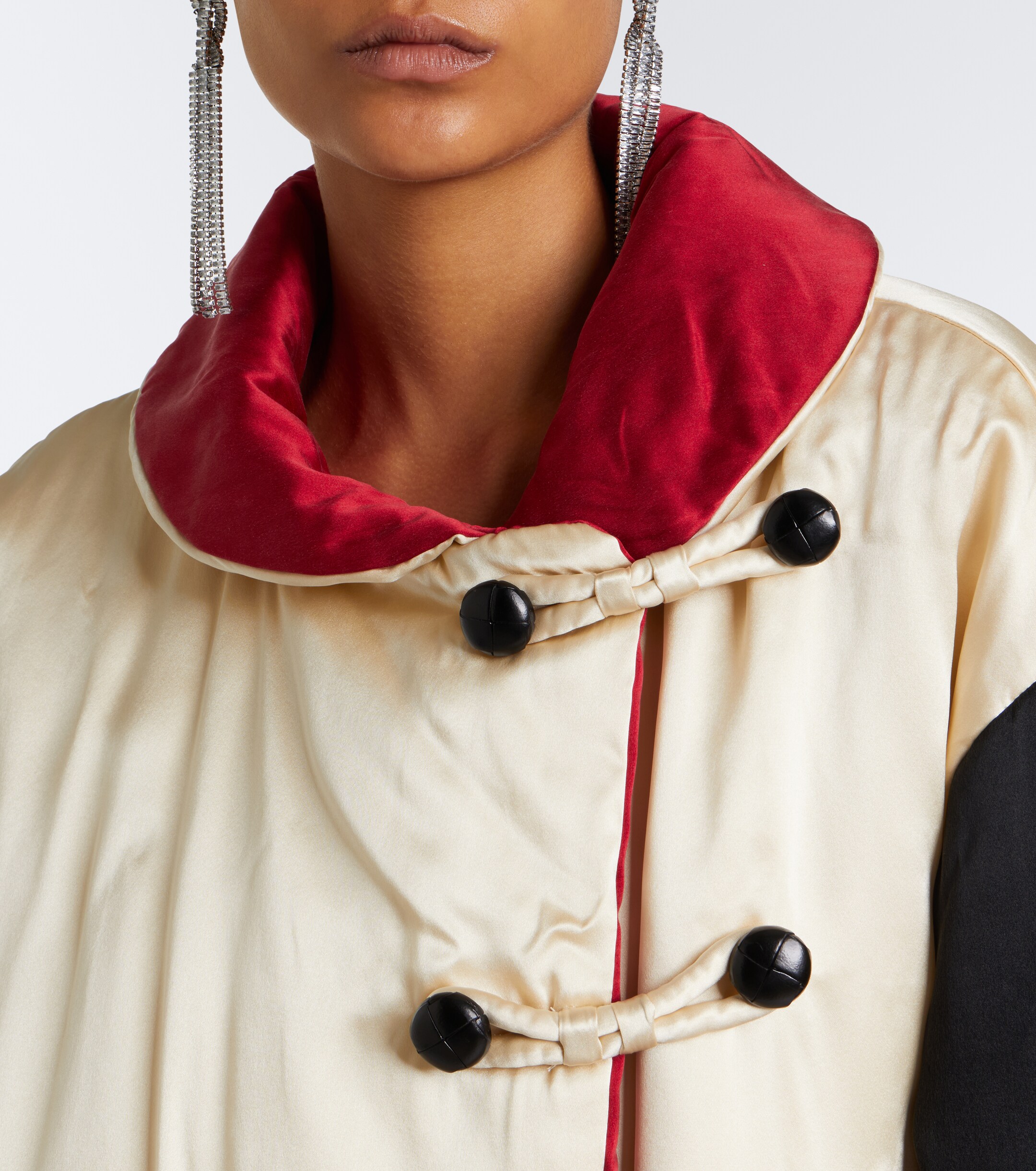 Isabel Marant Isabel Marant Bleza reversible silk satin jacket