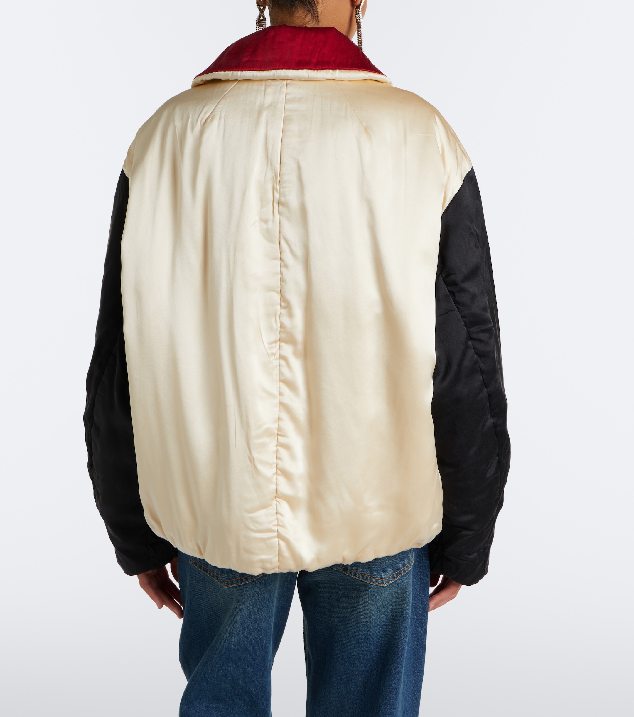 Isabel Marant Isabel Marant Bleza reversible silk satin jacket