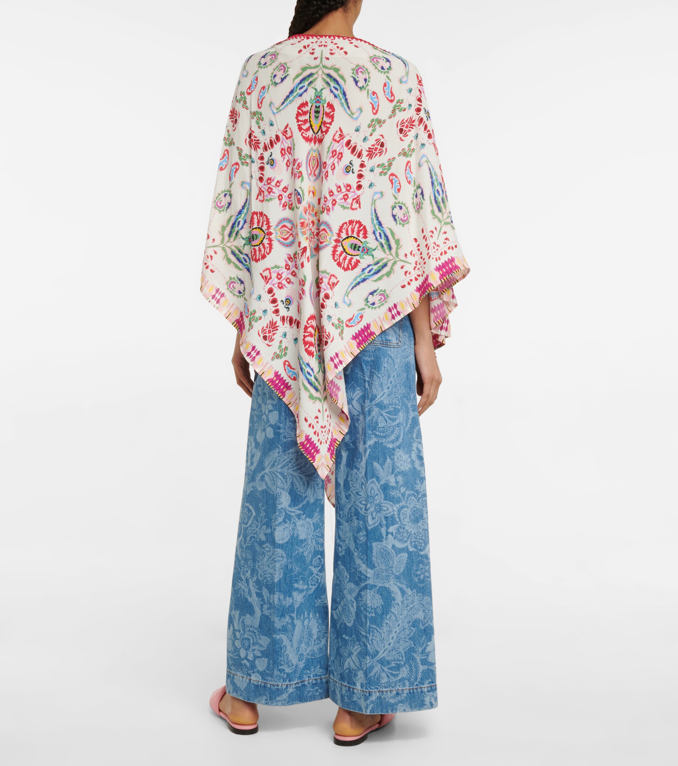 Etro Printed asymmetric kaftan thumbnail