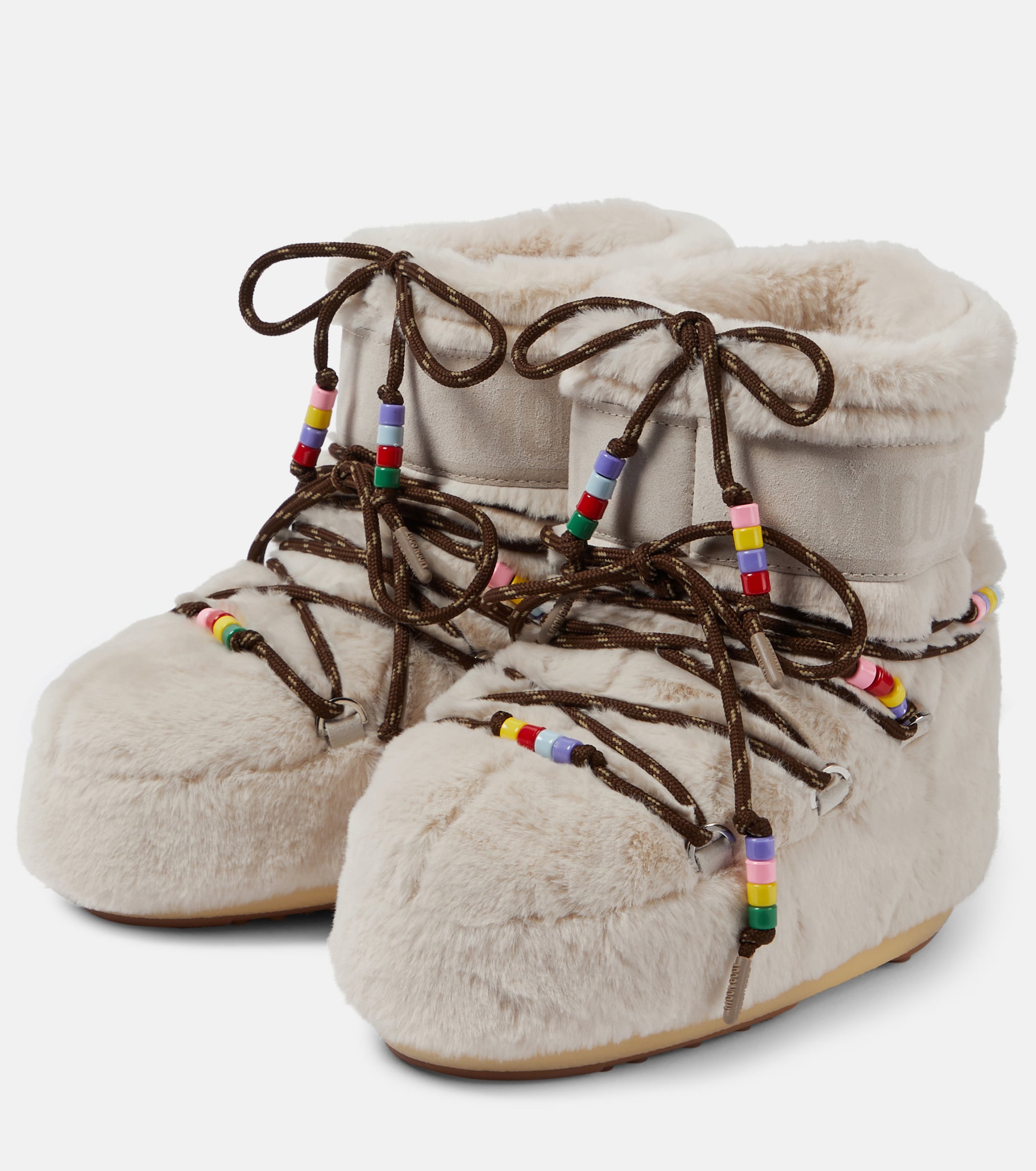 MOON BOOT Resort Icon Low faux-fur snow boots thumbnail