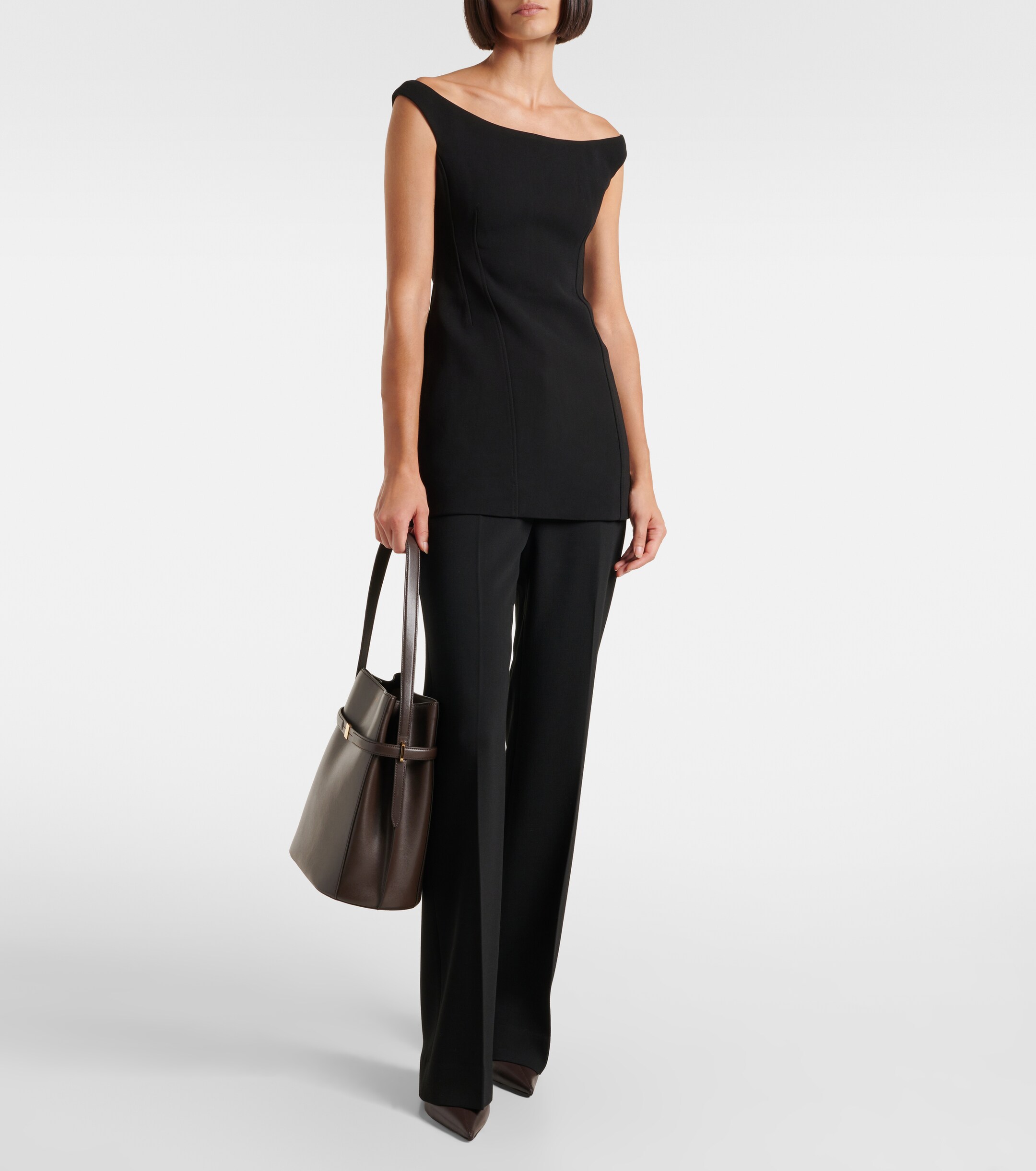 TOTEME Leather sock boots thumbnail