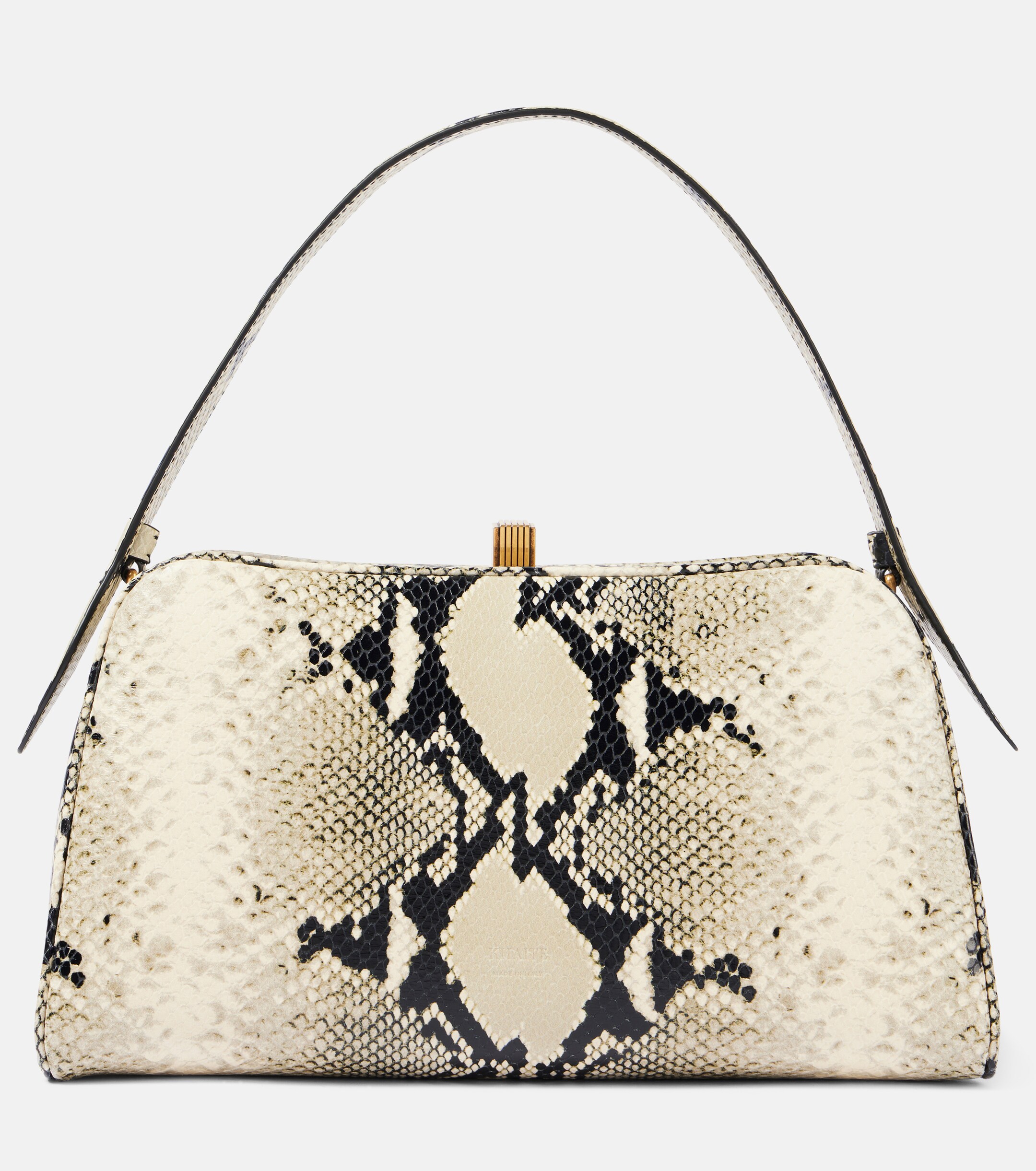 KHAITE Cate snake-effect leather shoulder bag