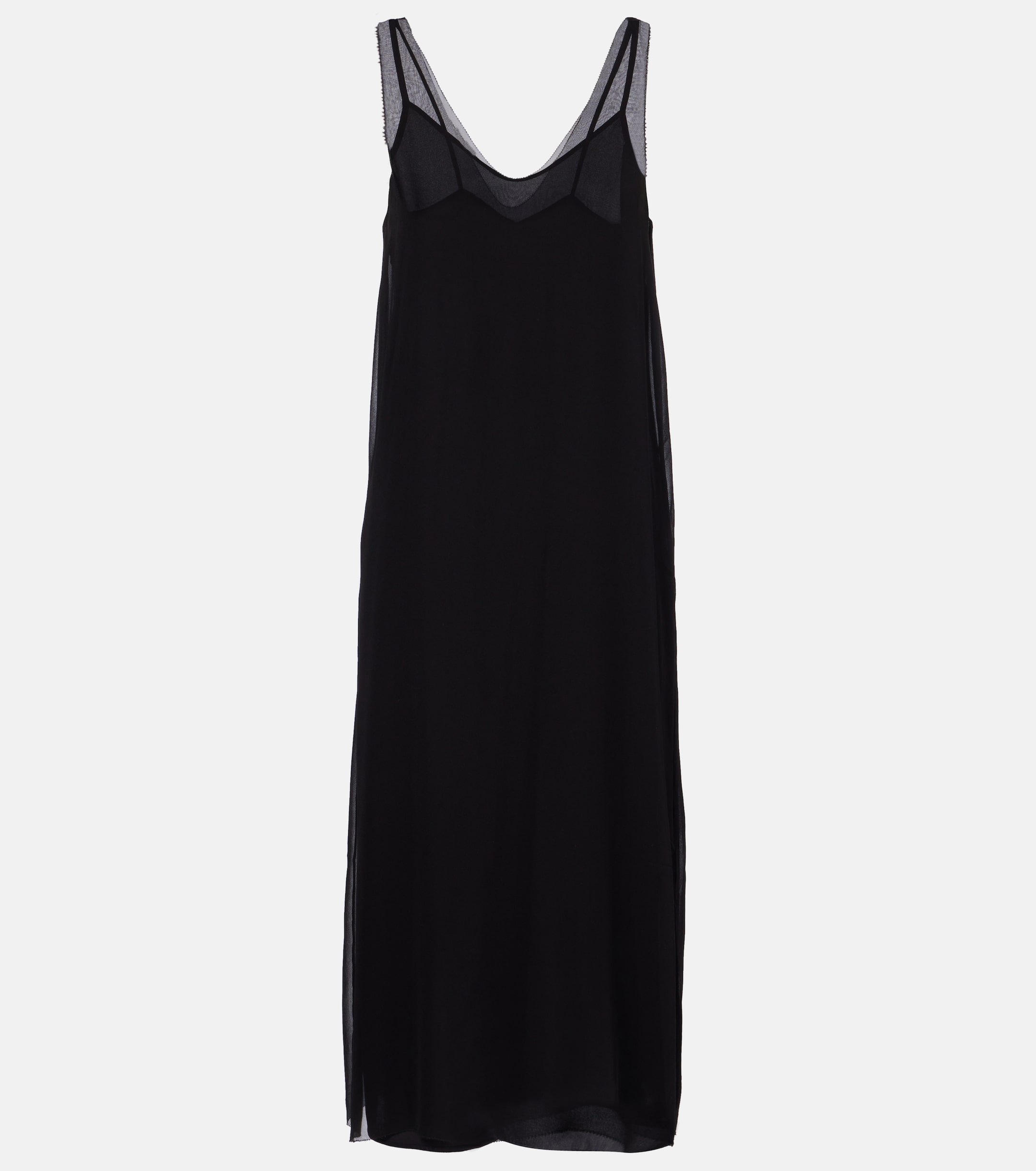 TOTEME Silk chiffon slip dress