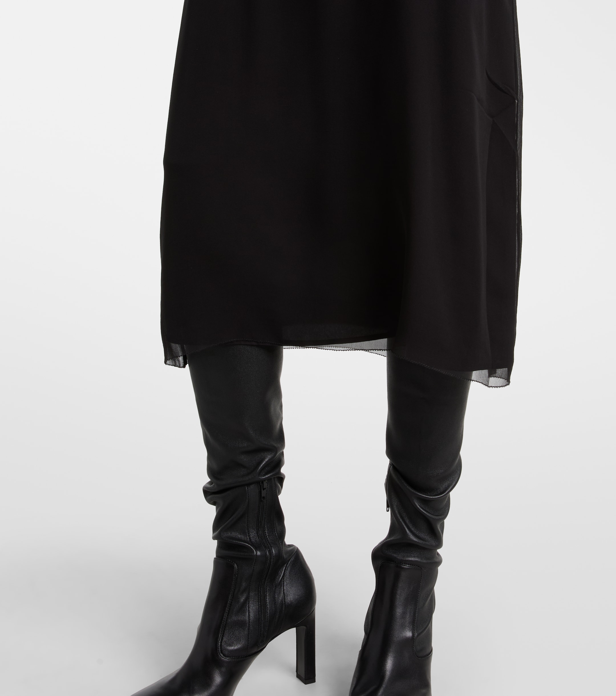 TOTEME Silk chiffon slip dress