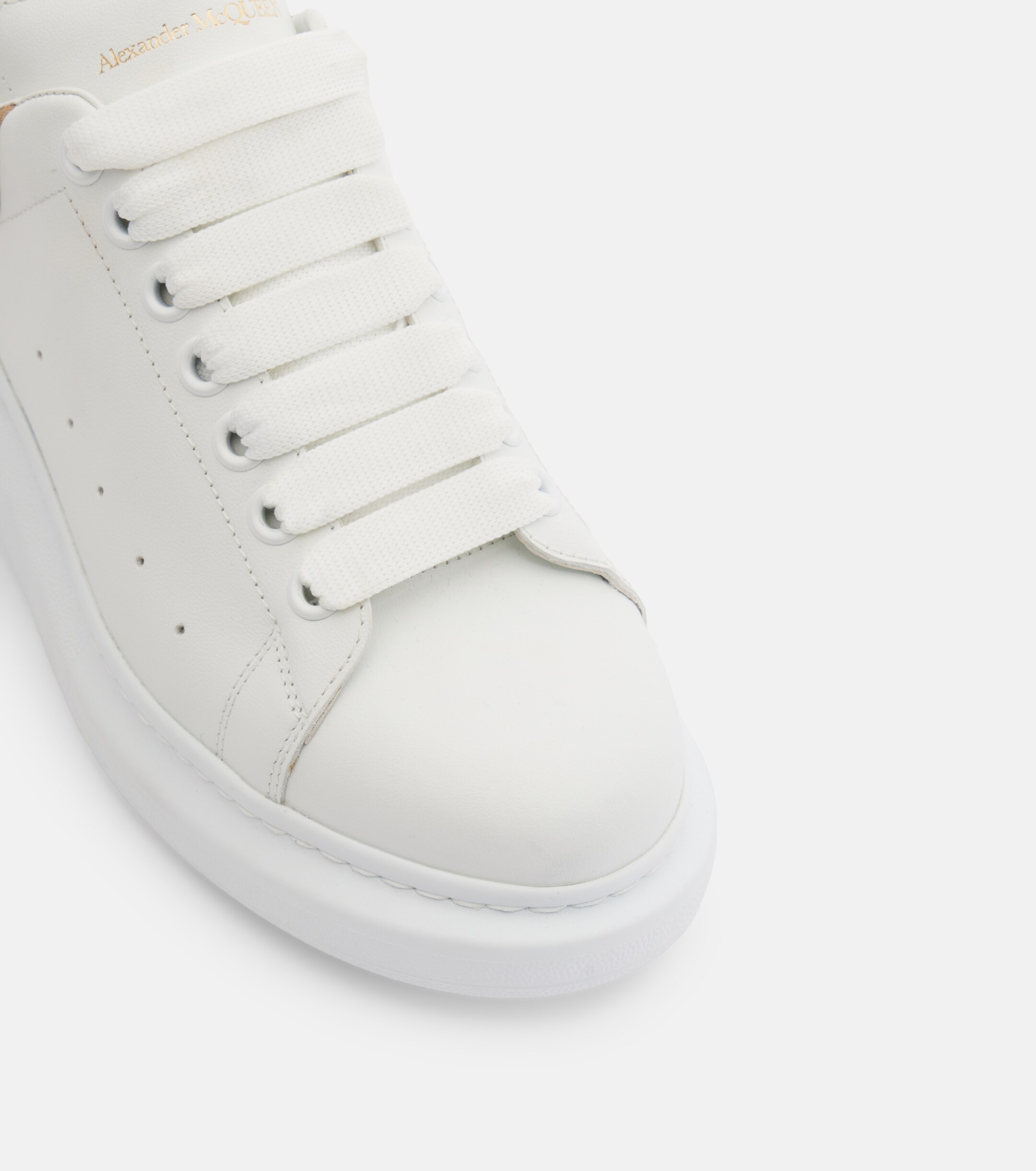 McQueen McQueen Oversized leather sneakers