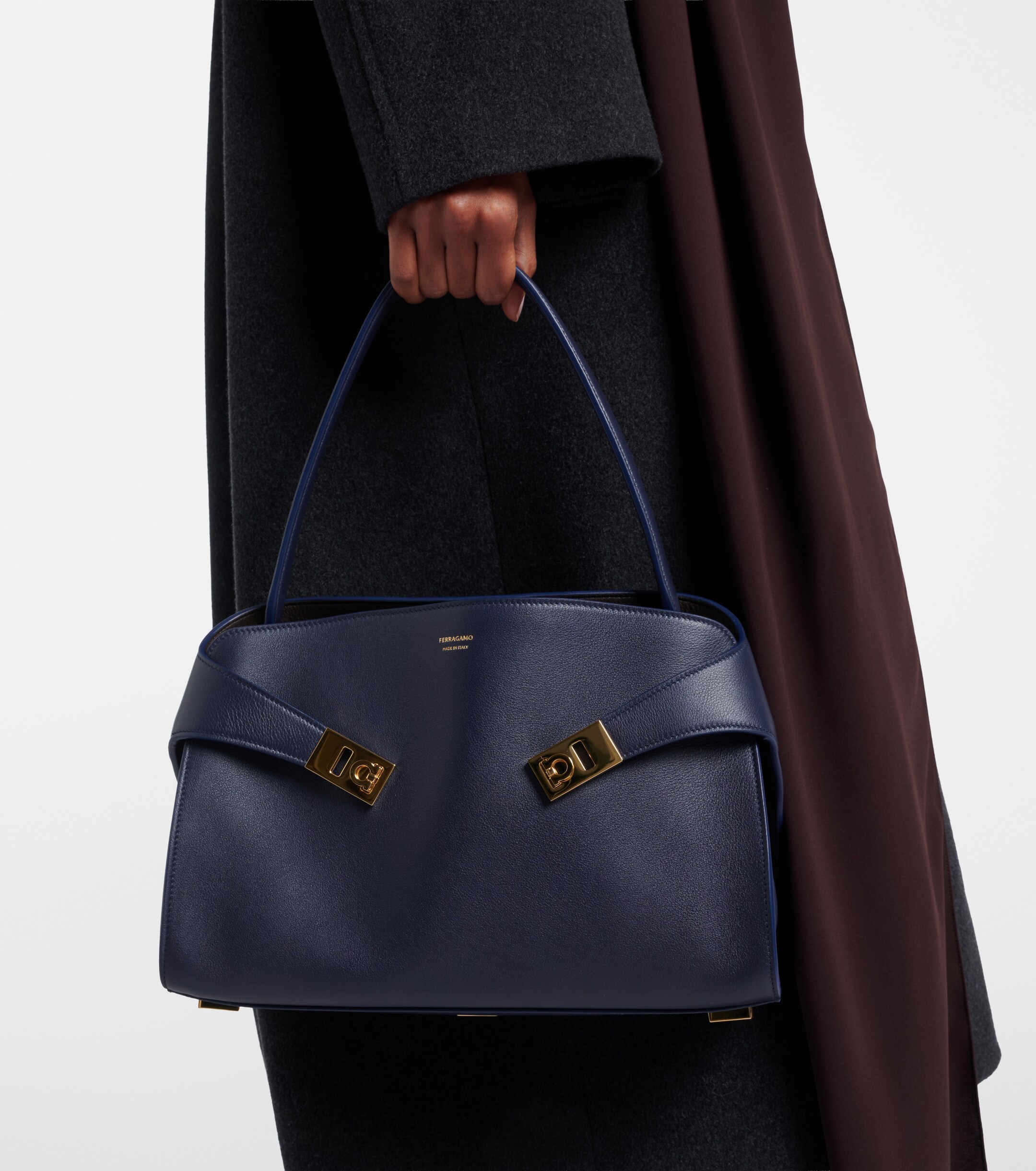 Ferragamo Hug Small leather shoulder bag