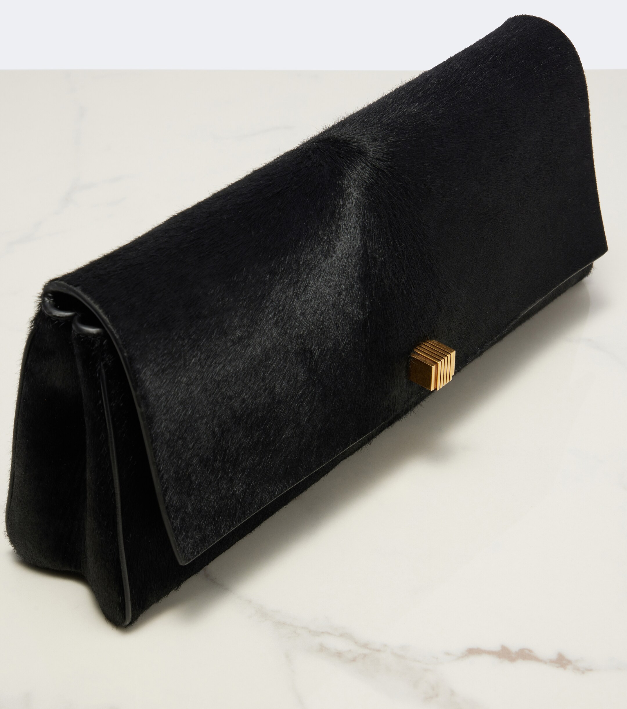 KHAITE Khaite Audrey Medium calf hair clutch