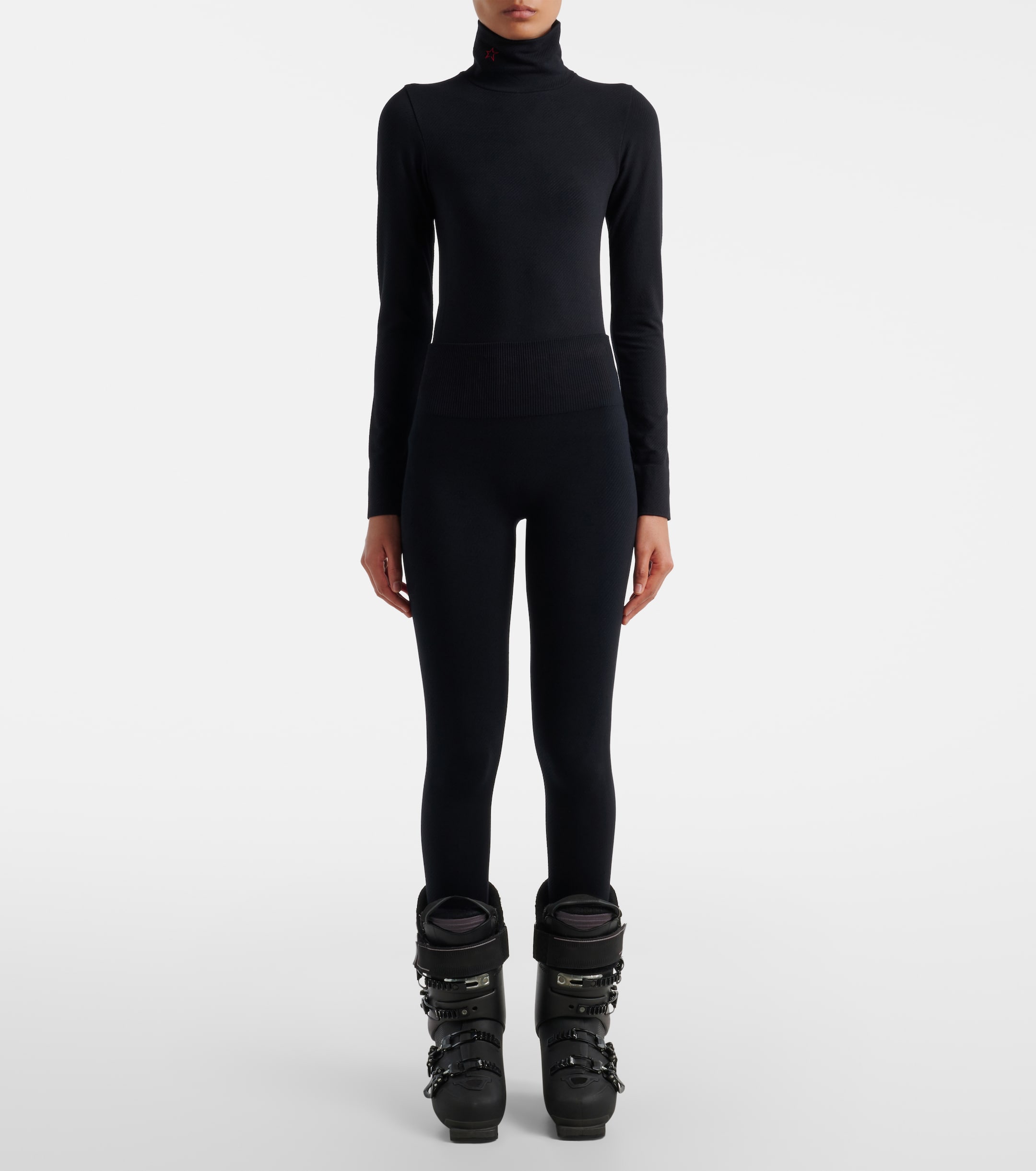 PERFECT MOMENT Perfect Moment Perfect ribbed-knit leggings