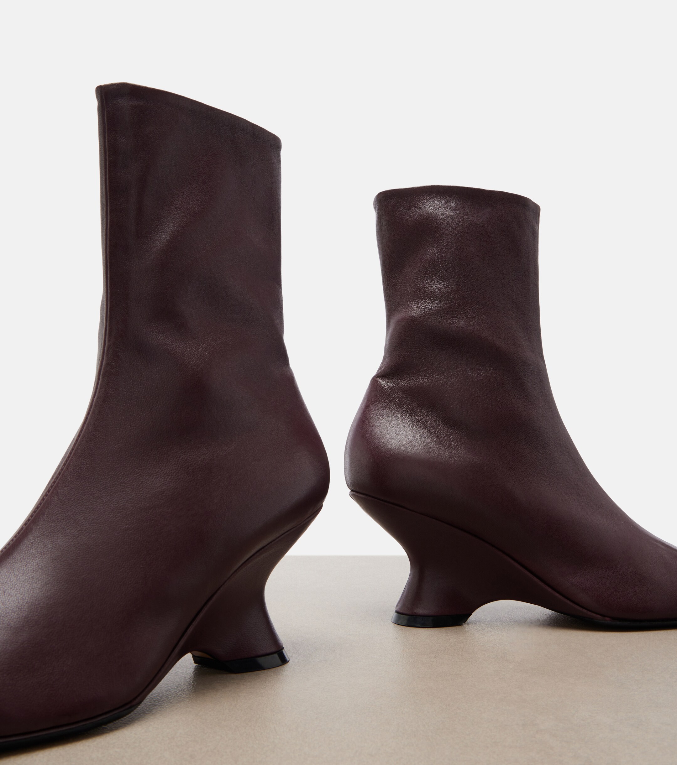 Dries Van Noten Dries Van Noten Leather ankle boots
