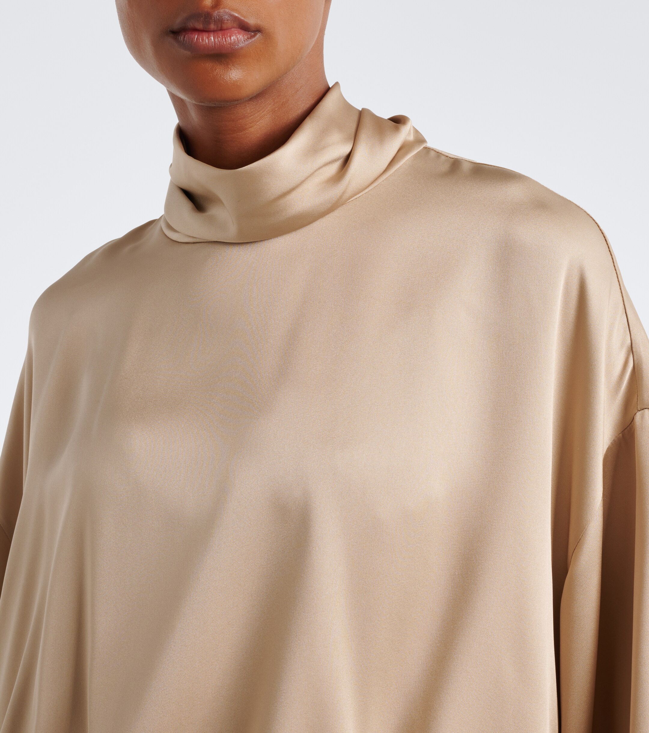 Brunello Cucinelli Brunello Cucinelli Silk satin blouse