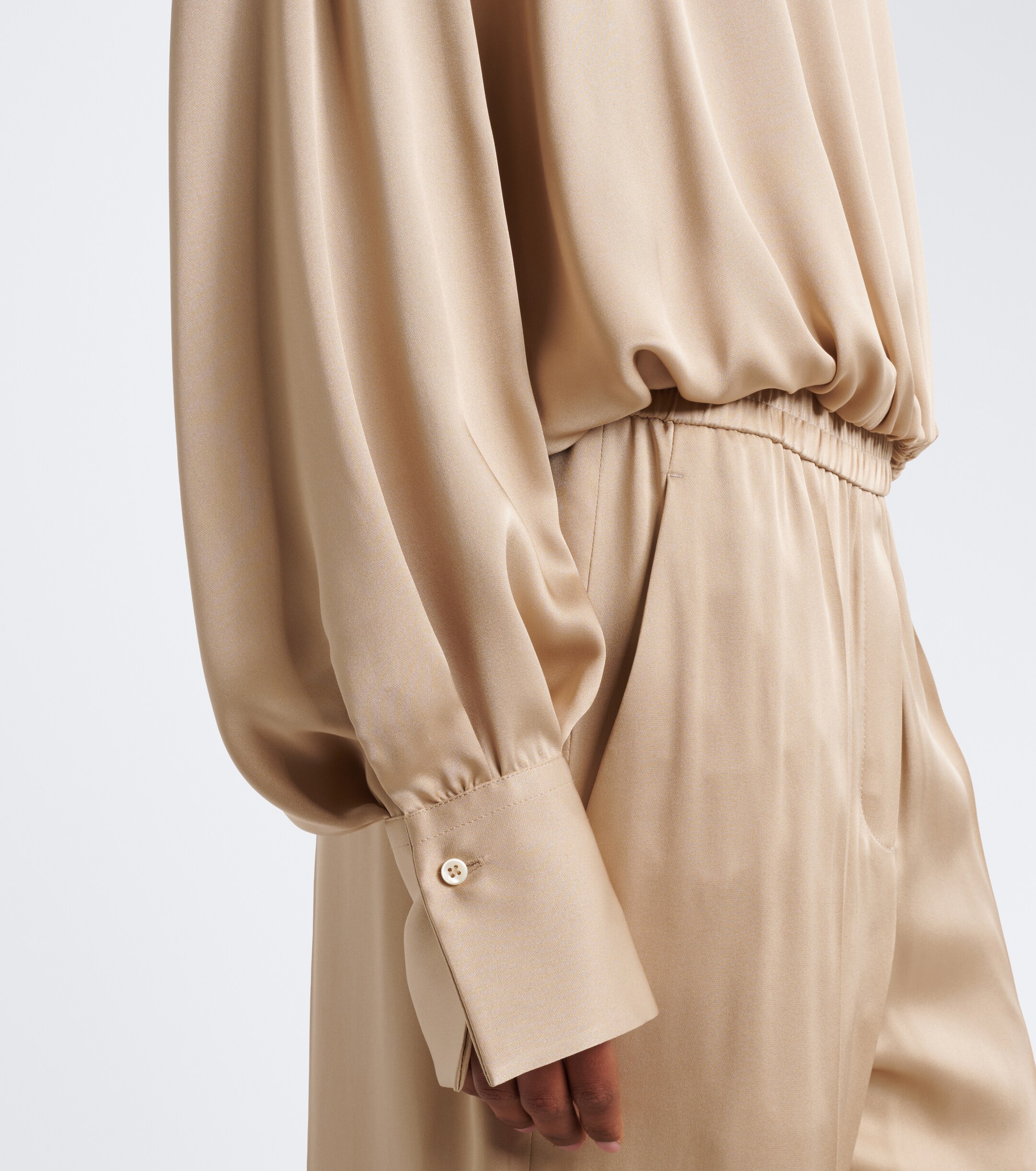 Brunello Cucinelli Brunello Cucinelli Silk satin blouse