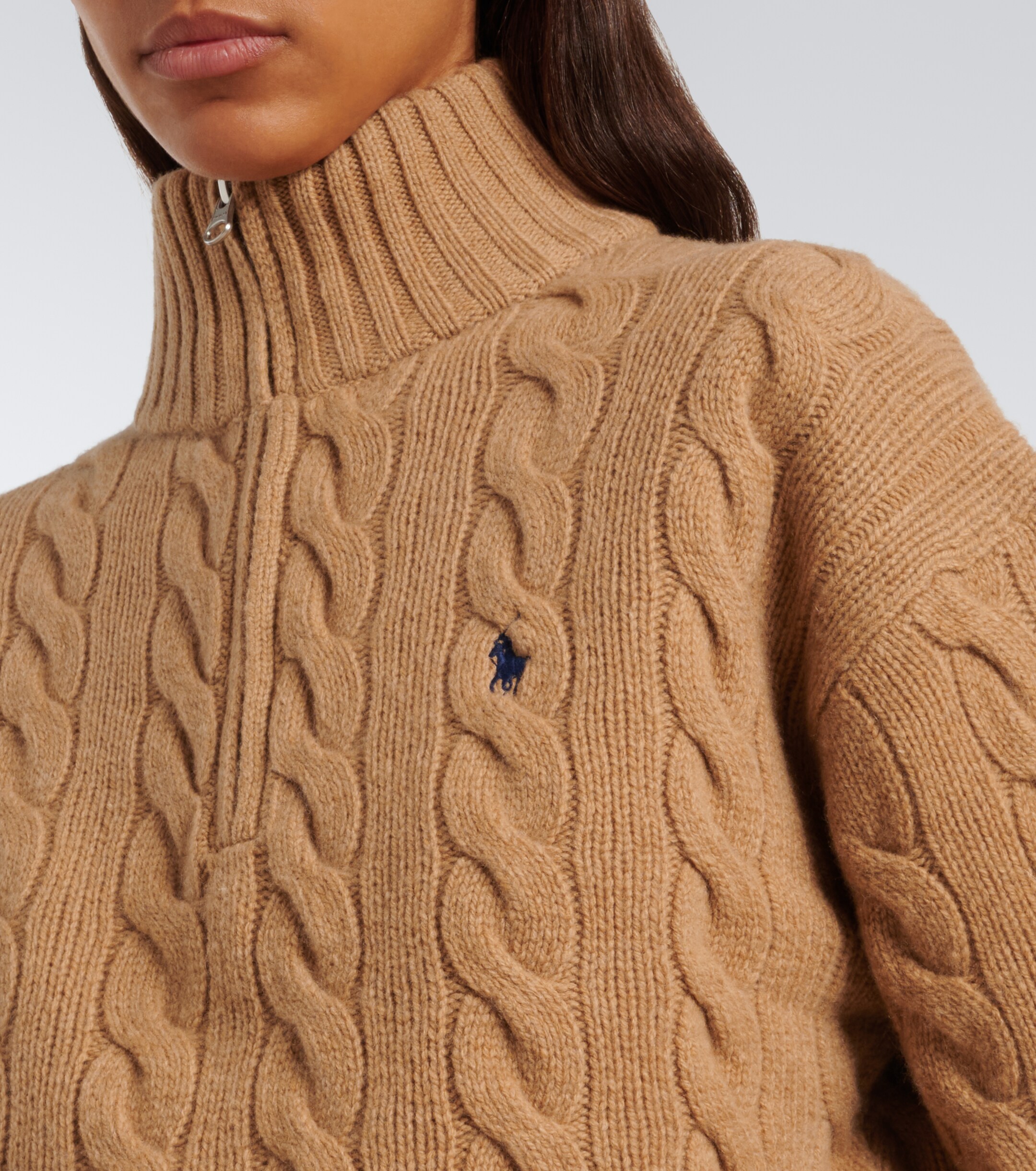 Polo Ralph Lauren Polo Ralph Lauren Cable-knit wool and cashmere sweater
