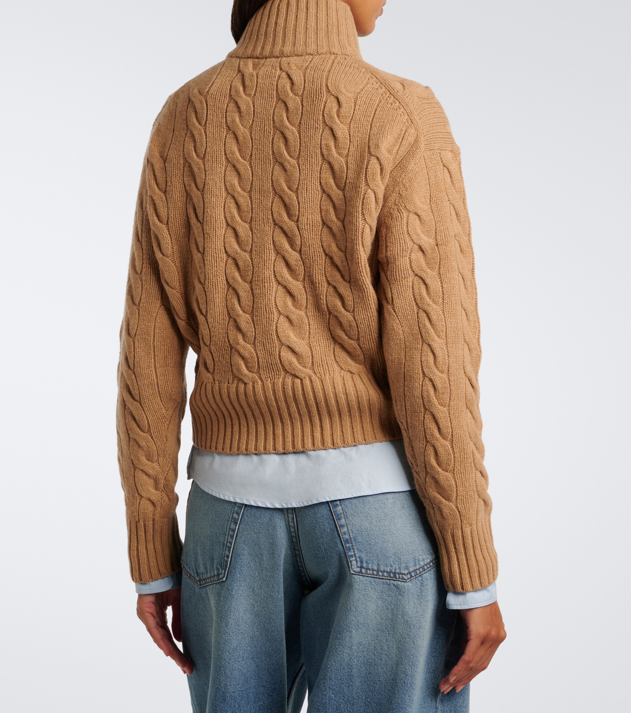 Polo Ralph Lauren Polo Ralph Lauren Cable-knit wool and cashmere sweater