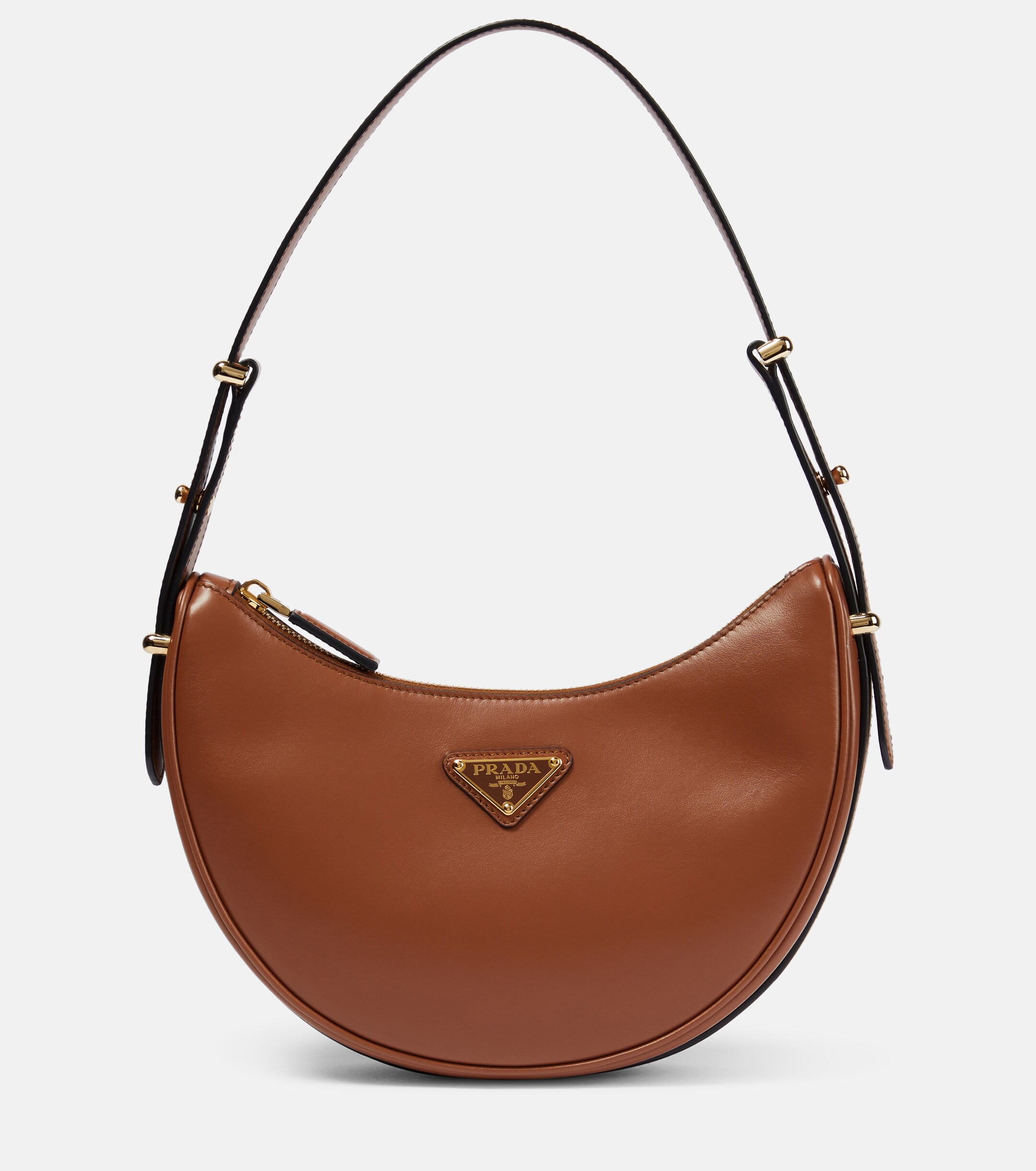 Prada Prada Arqué Small leather shoulder bag