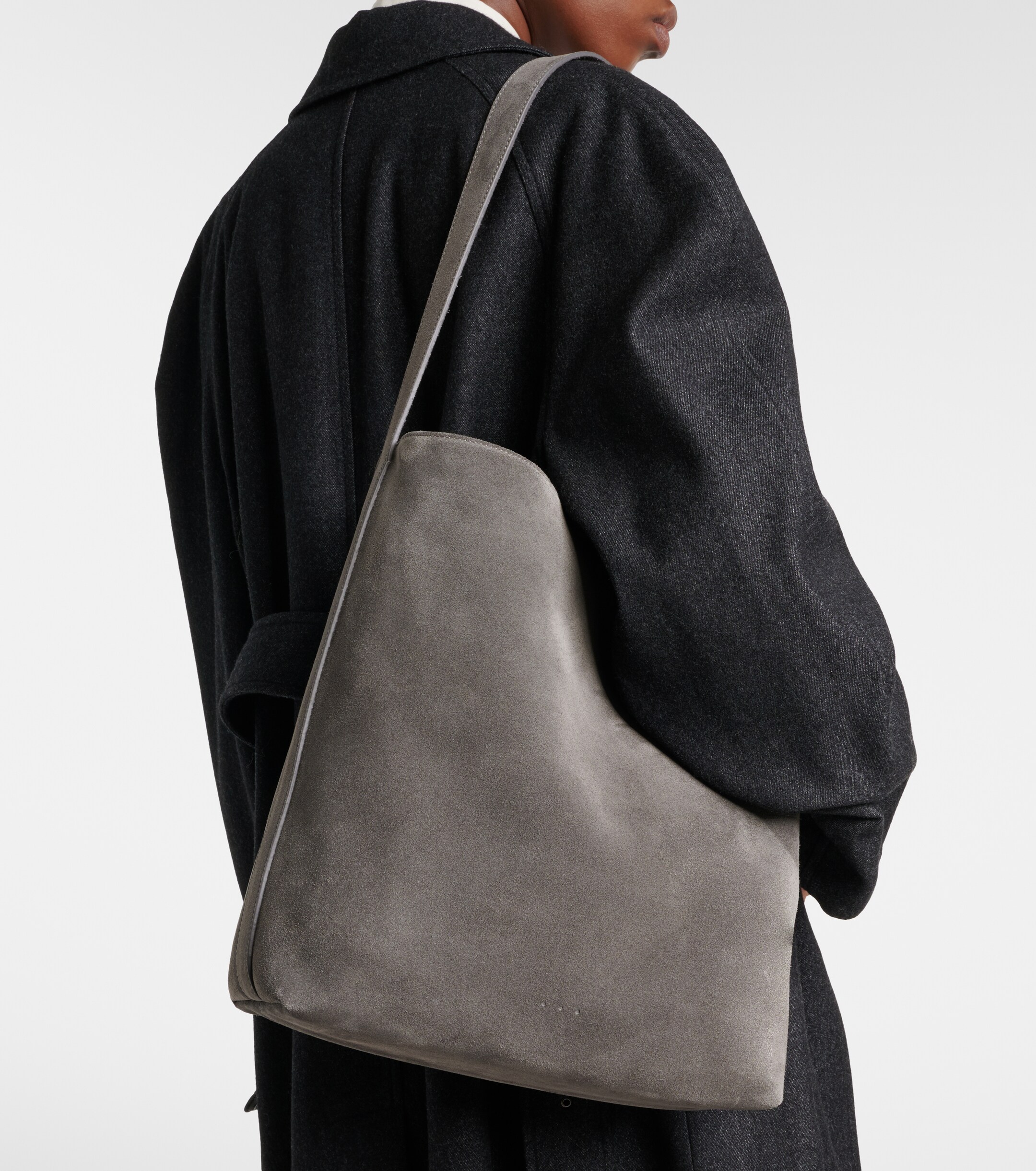 AESTHER EKME Sac Supple Large suede tote bag thumbnail