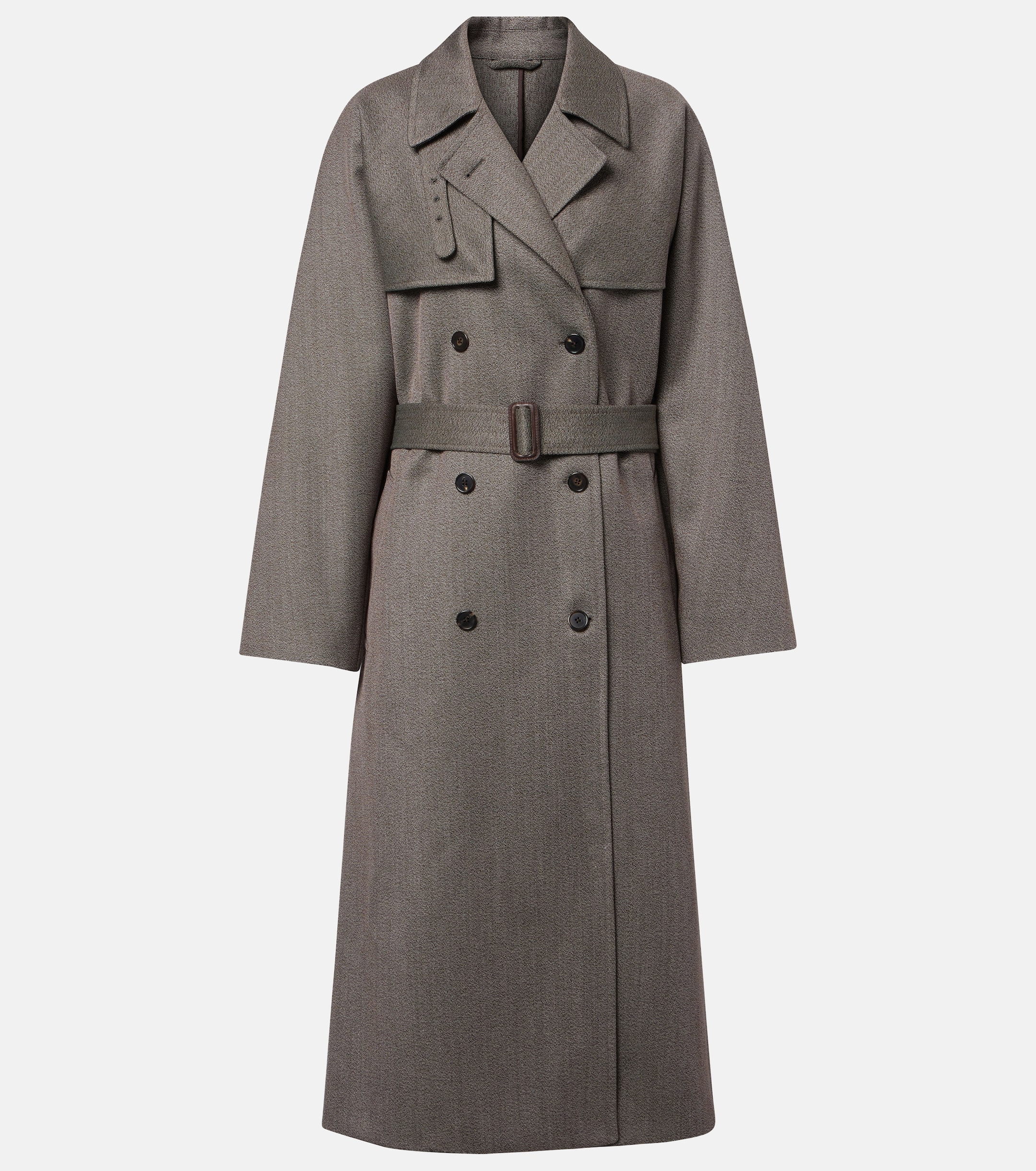 The Row - Rhydian virgin wool gabardine trench coat | Plush