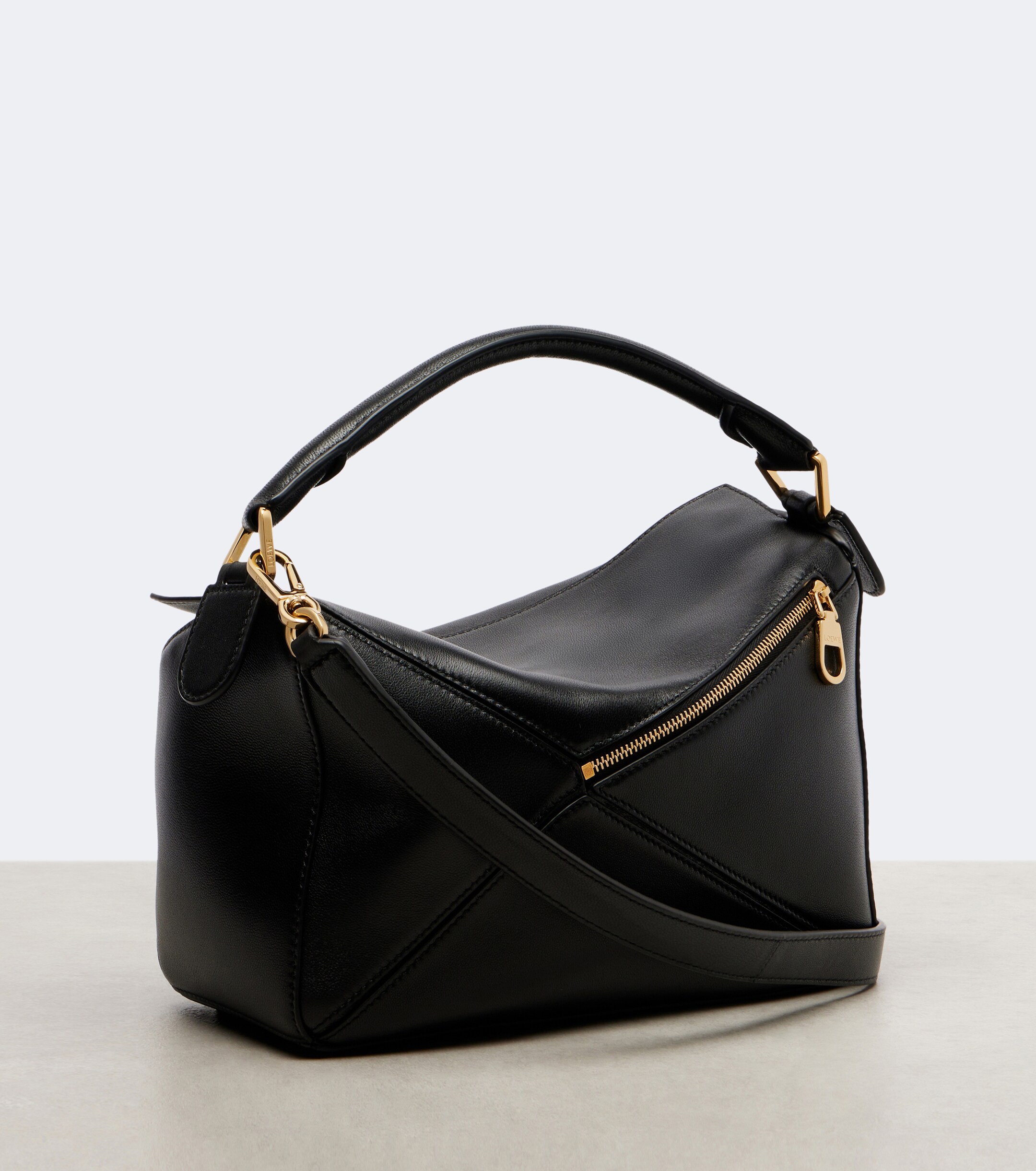 Loewe Featherlight Puzzle Large leather top-handle bag