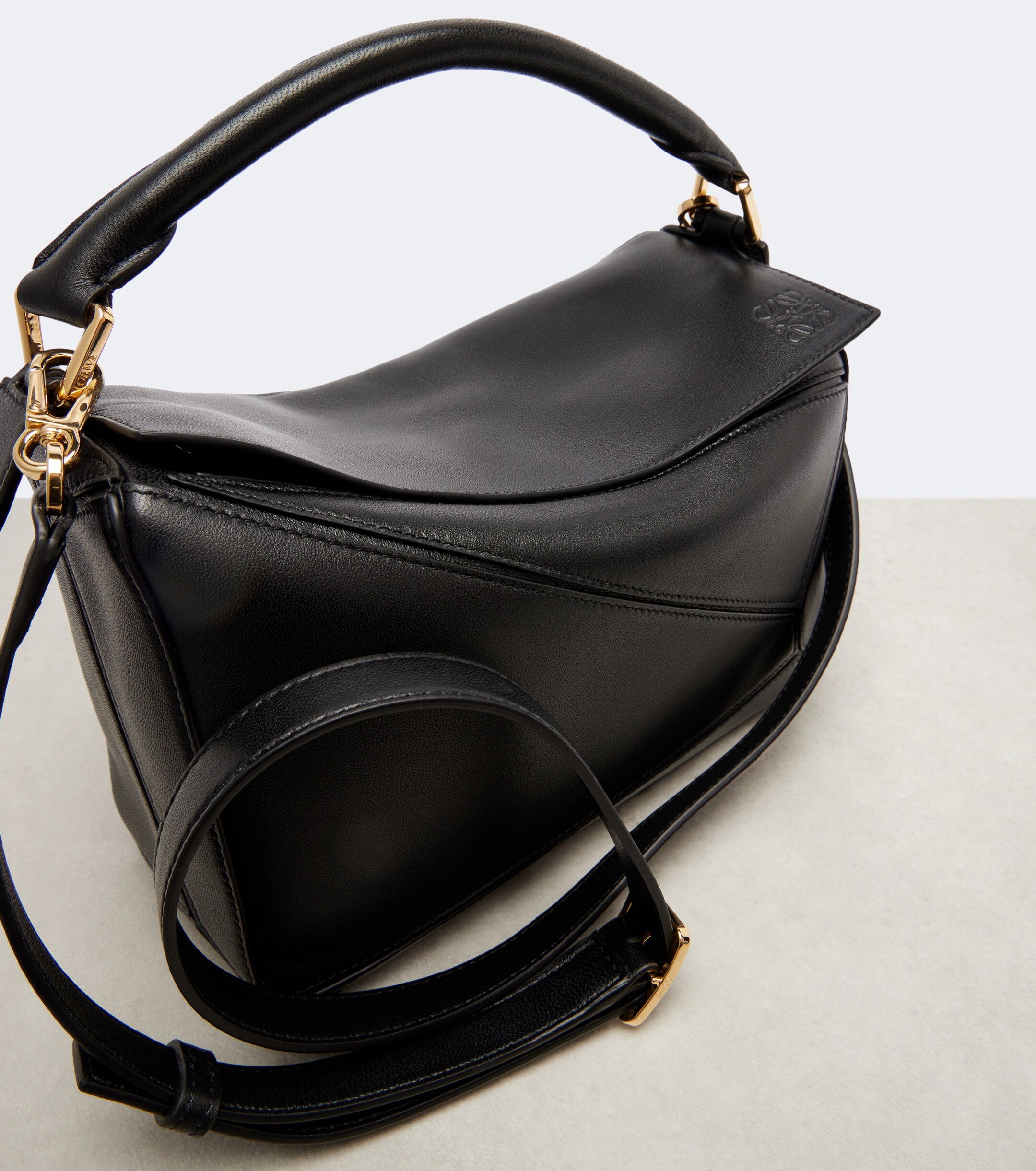 Loewe Featherlight Puzzle Large leather top-handle bag